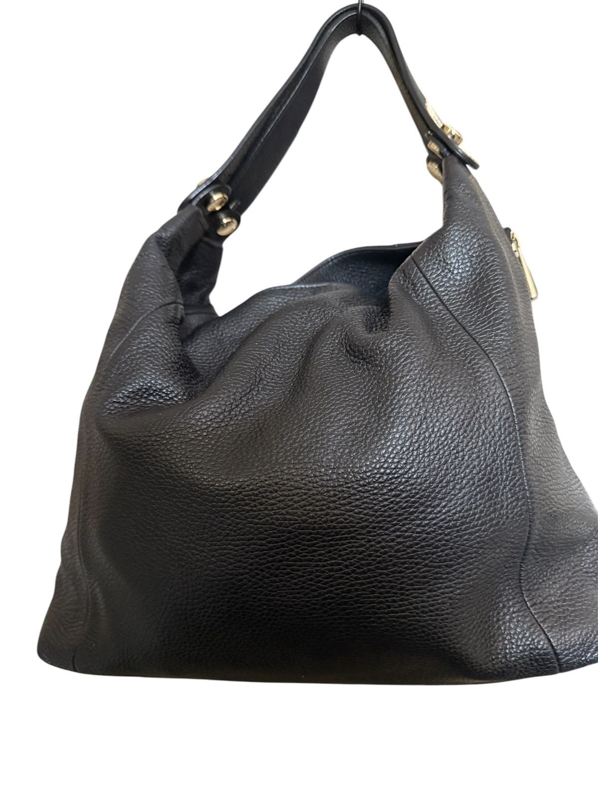 Designer × Furla Furla Black Leather Hobo Bag Size ONE SIZE - 2 Thumbnail