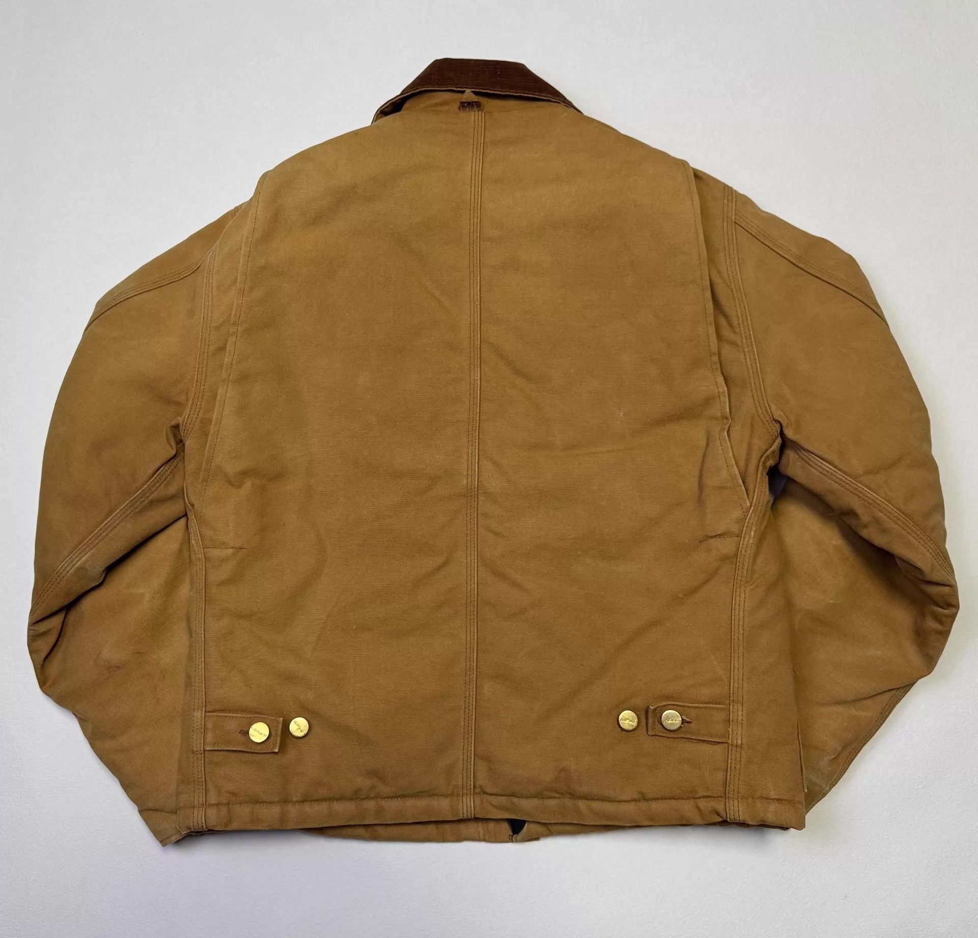 Carhartt Carhartt J02 Vintage Brown S Jacket Size US S / EU 44-46 / 1 - 5 Thumbnail