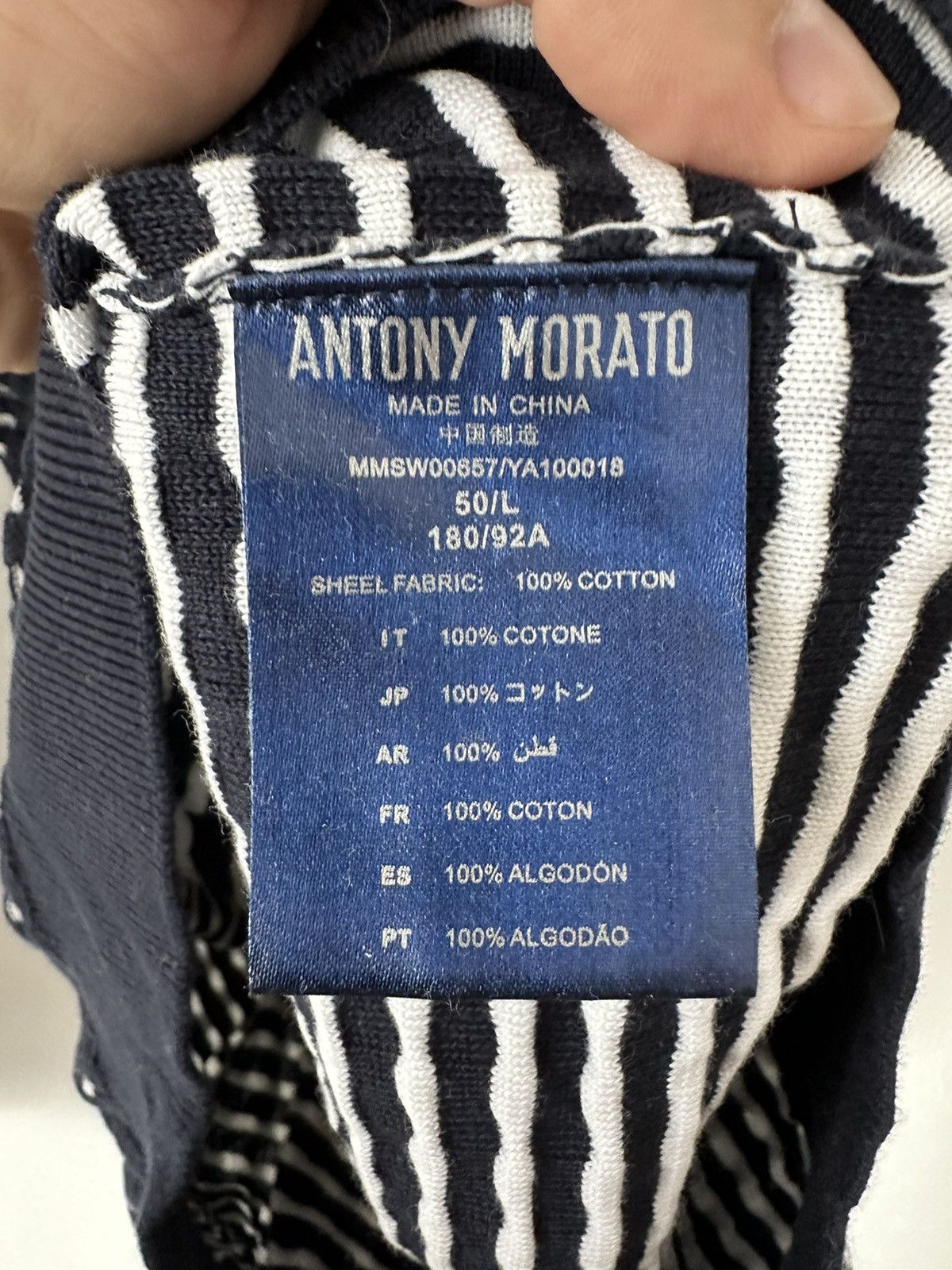 Antony Morato Antony Morato jumper sweater crew neck Size US M / EU 48-50 / 2 - 7 Thumbnail