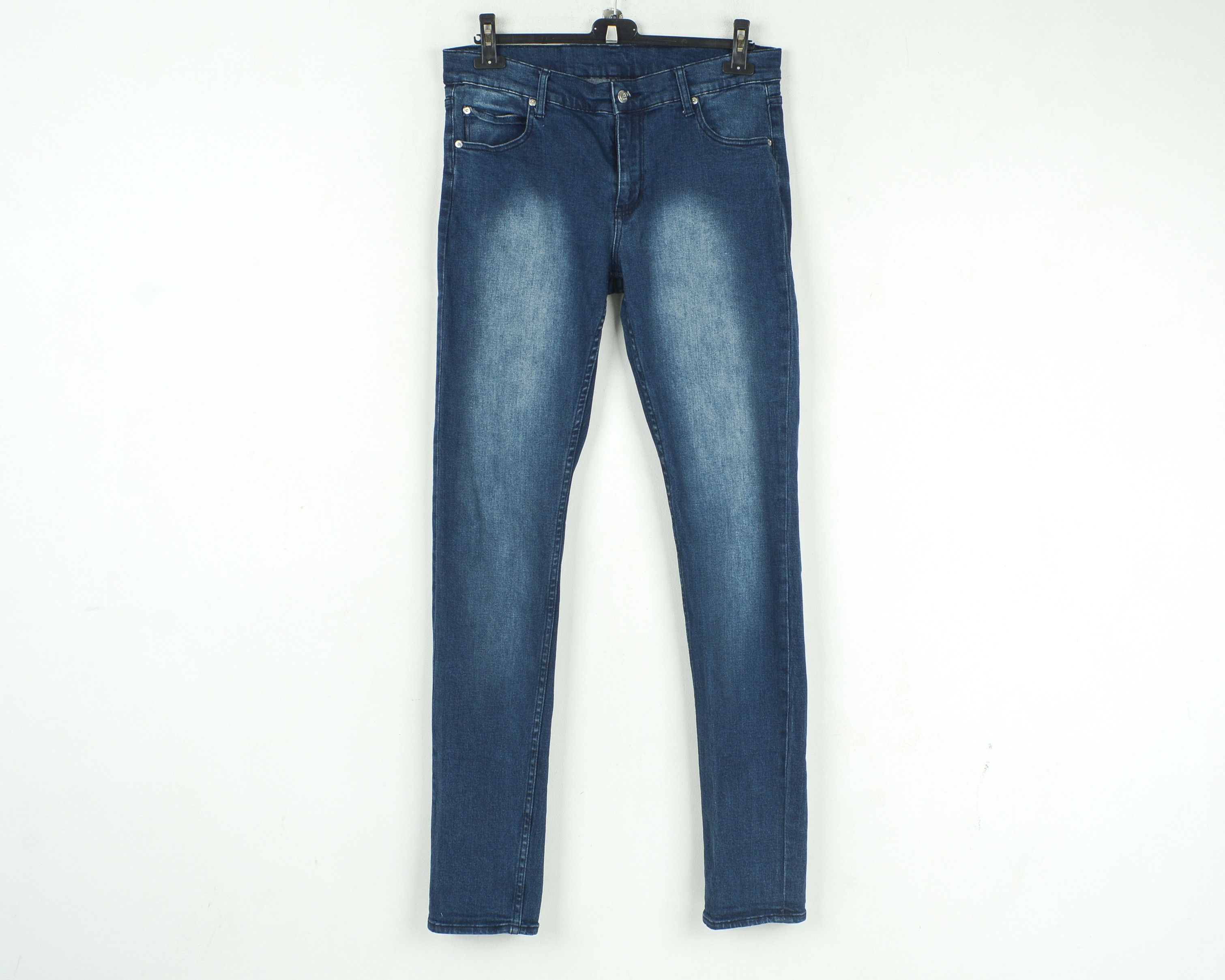 Cheap Monday Tight Dark Indigo Mens W33 L34 Slim Skinny Jeans Denim Pants Size US 33 - 1 Thumbnail