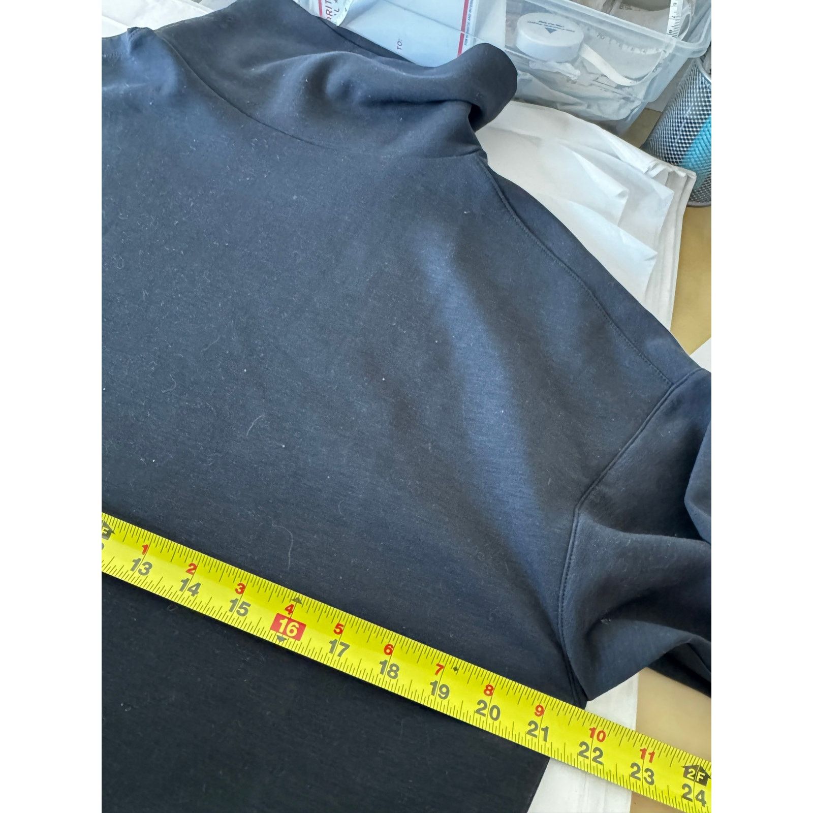Rhone RHONE Dreamglow Mock Neck Long Sleeve Pullover black Size M / US 6-8 / IT 42-44 - 9 Thumbnail
