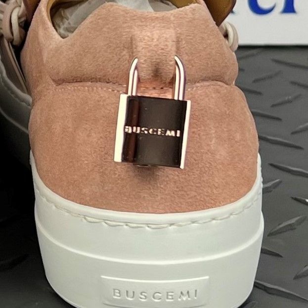 Buscemi Buscemi 40MM Braid Pale Pink Suede Sneakers US 11 SAMPLE Size US 11 / IT 41 - 8 Thumbnail