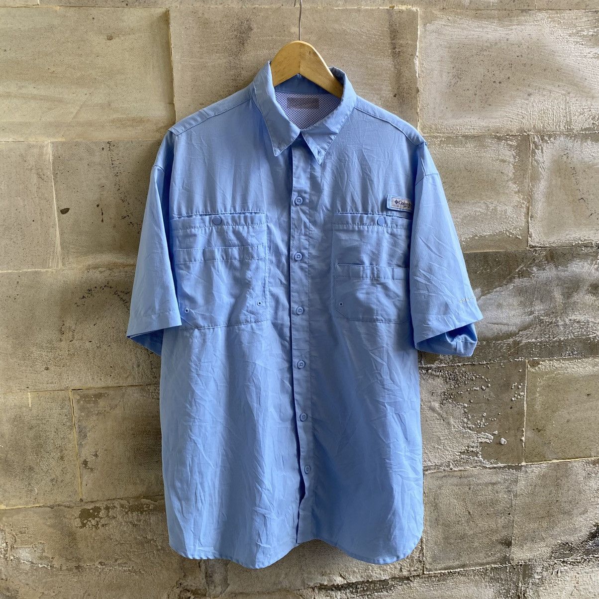 Columbia Bundling Columbia shirt Yellow and Blue Size US XL / EU 56 / 4 - 2 Thumbnail