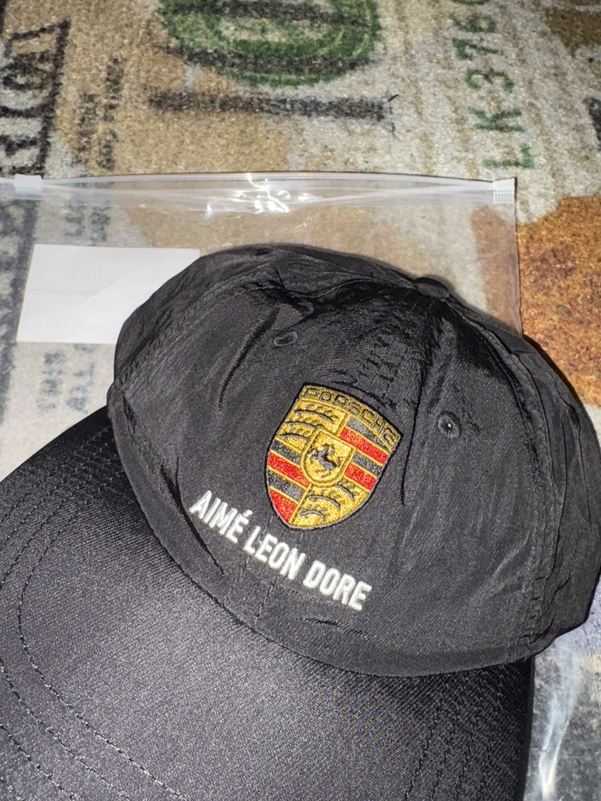 Aime Leon Dore × Porsche Design ALD / Porsche Nylon Logo Hat Size ONE SIZE - 2 Thumbnail