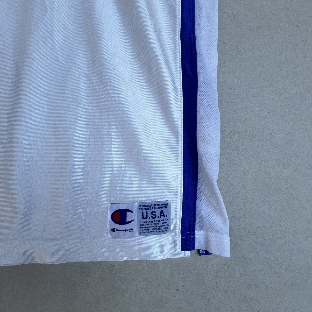Other Vintage Champion White Basketball Jersey Size L Size US L / EU 52-54 / 3 - 4 Thumbnail