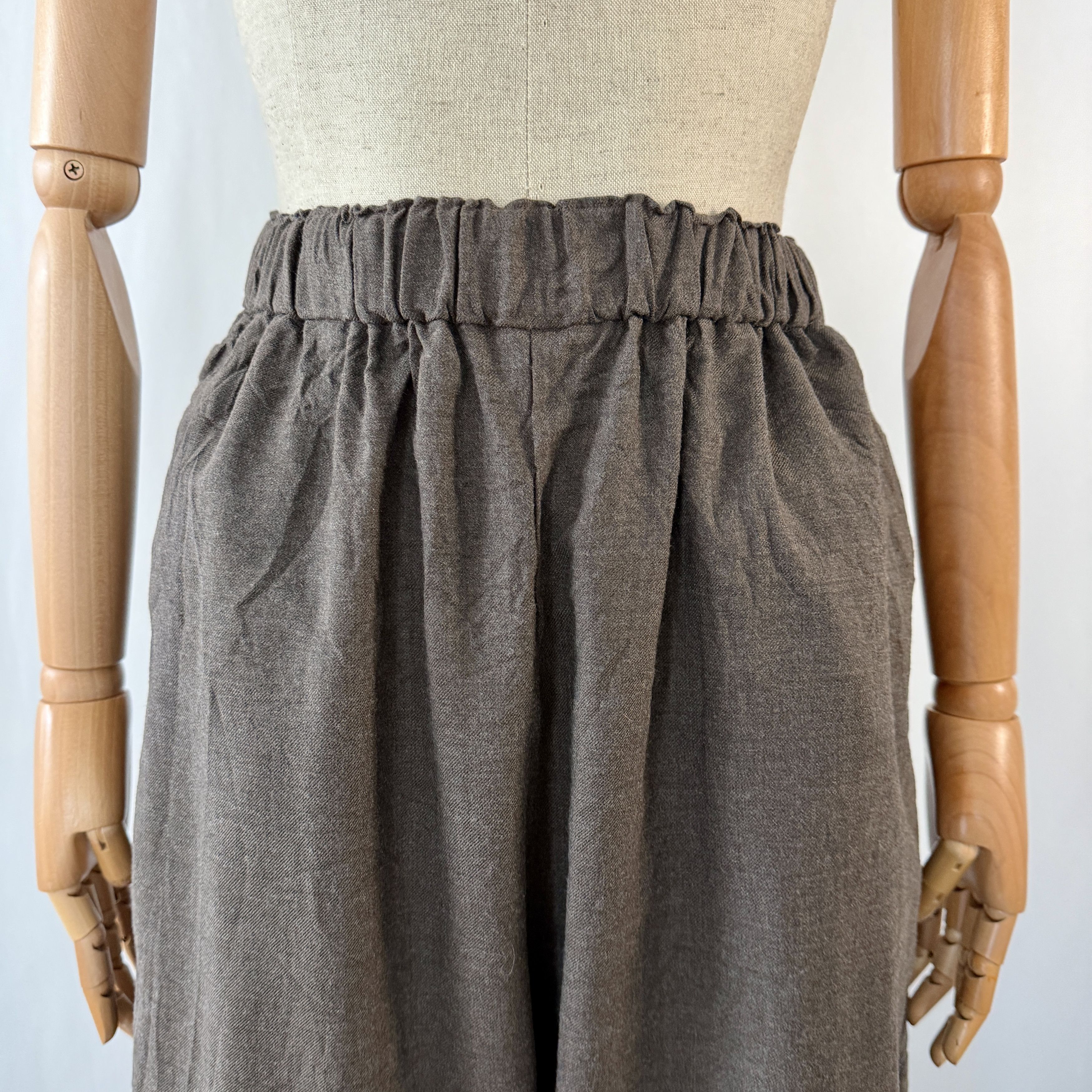 Pas de Calais PAS DE CALAIS wide-leg cropped trousers Size 26" / US 2 / IT 38 - 7 Thumbnail