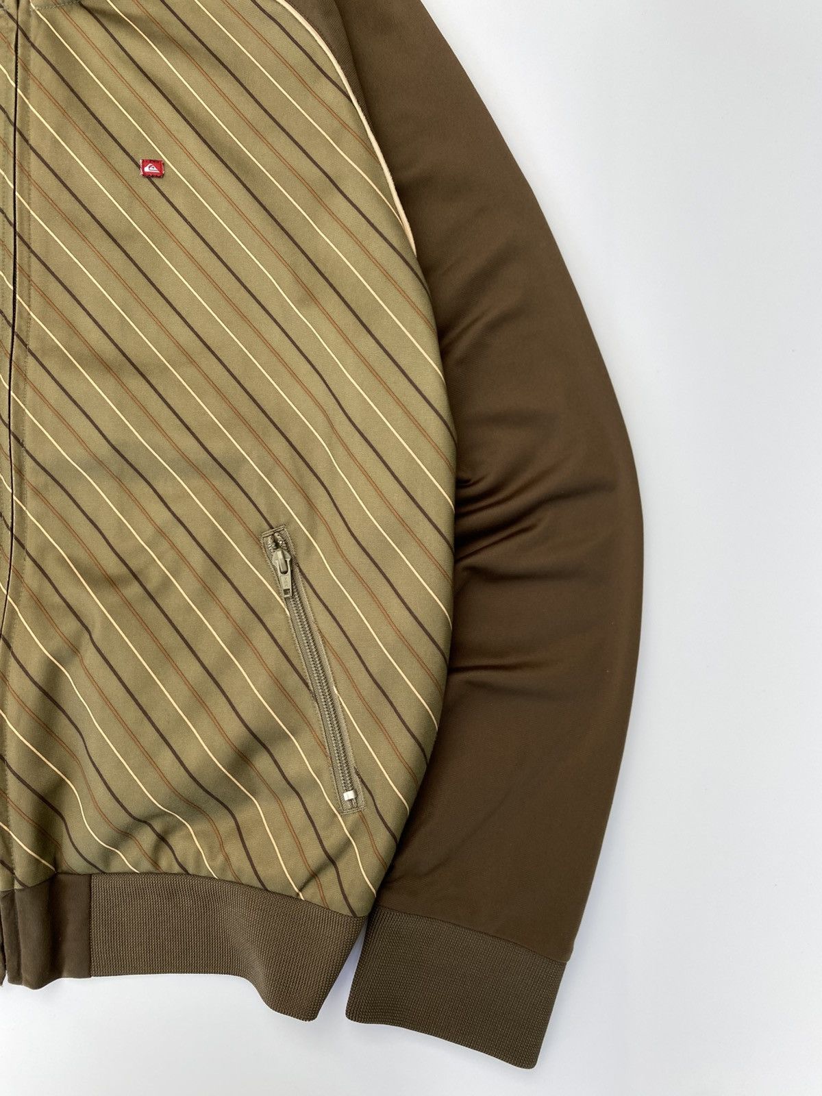 Quiksilver Y2k Quicksilver Olive Track Jacket Size US M / EU 48-50 / 2 - 2 Thumbnail