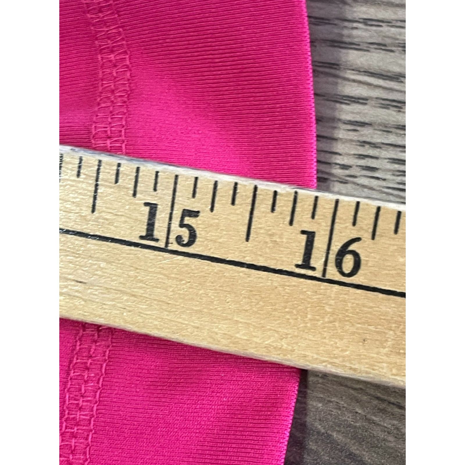 Vintage Sport-Tek Tank Top Shirt Women's M Pink Sleeveless V-Neck Regular Fit Casual Sports Size M / US 6-8 / IT 42-44 - 5 Thumbnail