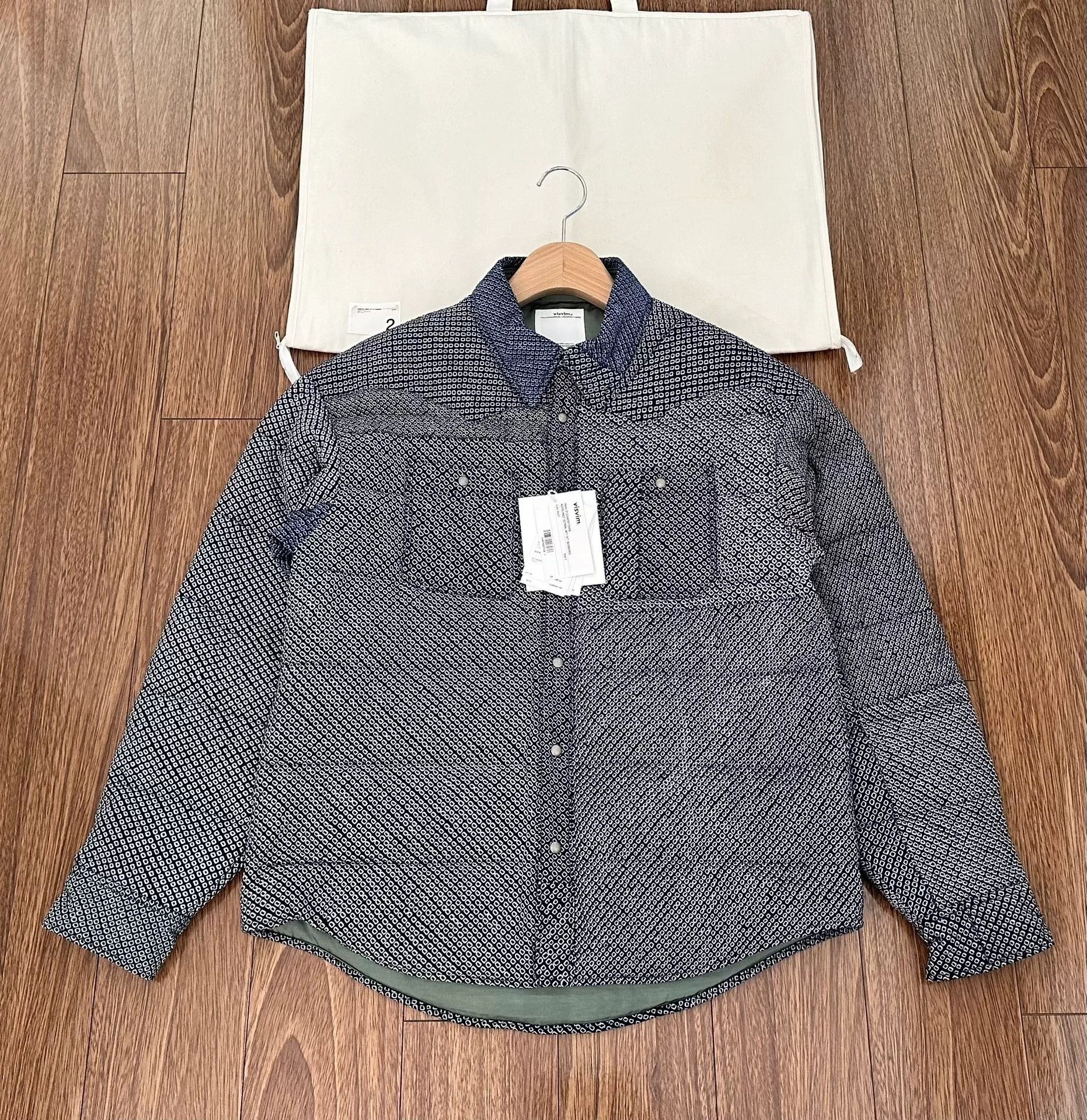Visvim VISVIM Kerchief Down JKT (VT.Shibori) Size US M / EU 48-50 / 2 - 1 Thumbnail