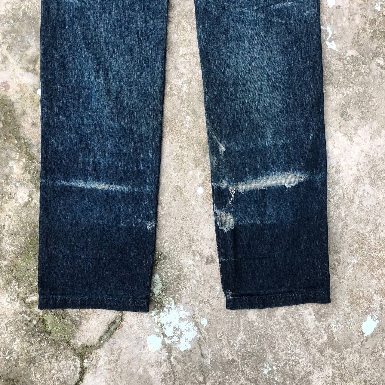 Kapital Kountry Distressed Kapital Clown Denim Kapital Jeans Destroyed Style Size US 31 - 10 Thumbnail