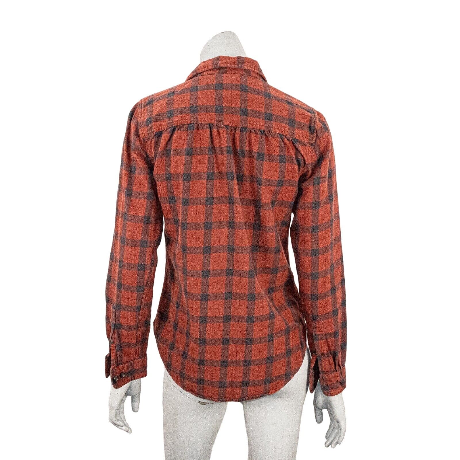 Filson CC Filson Co Button up alaskan Shirt in Brick Red Plaid Size S / US 4 / IT 40 - 4 Thumbnail