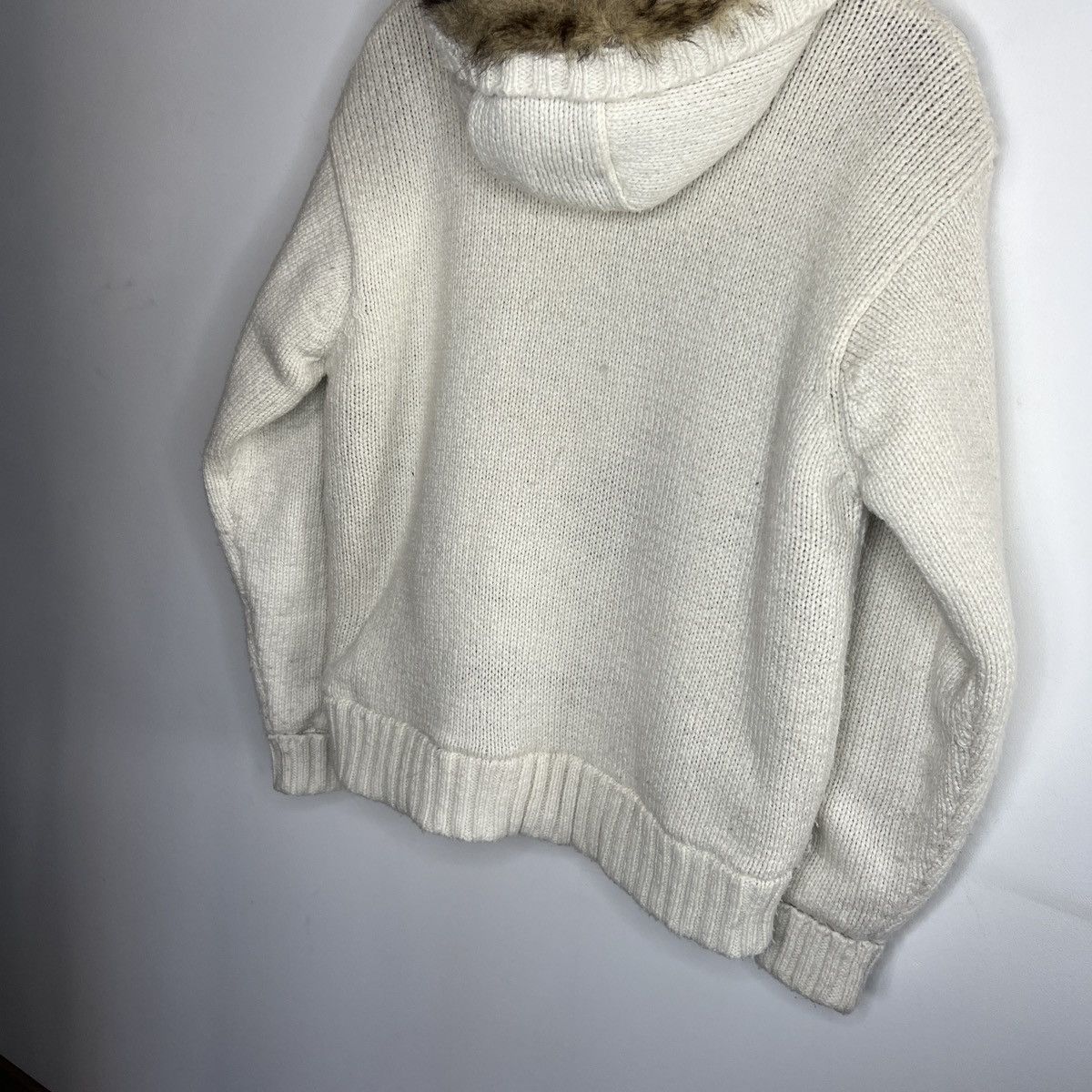 If Six Was Nine × Japanese Brand × Le Grande Bleu (L.G.B.) Fur Hoodie Ifsixwasnine LGB Style Y2K Japanese Brand Size US M / EU 48-50 / 2 - 9 Thumbnail