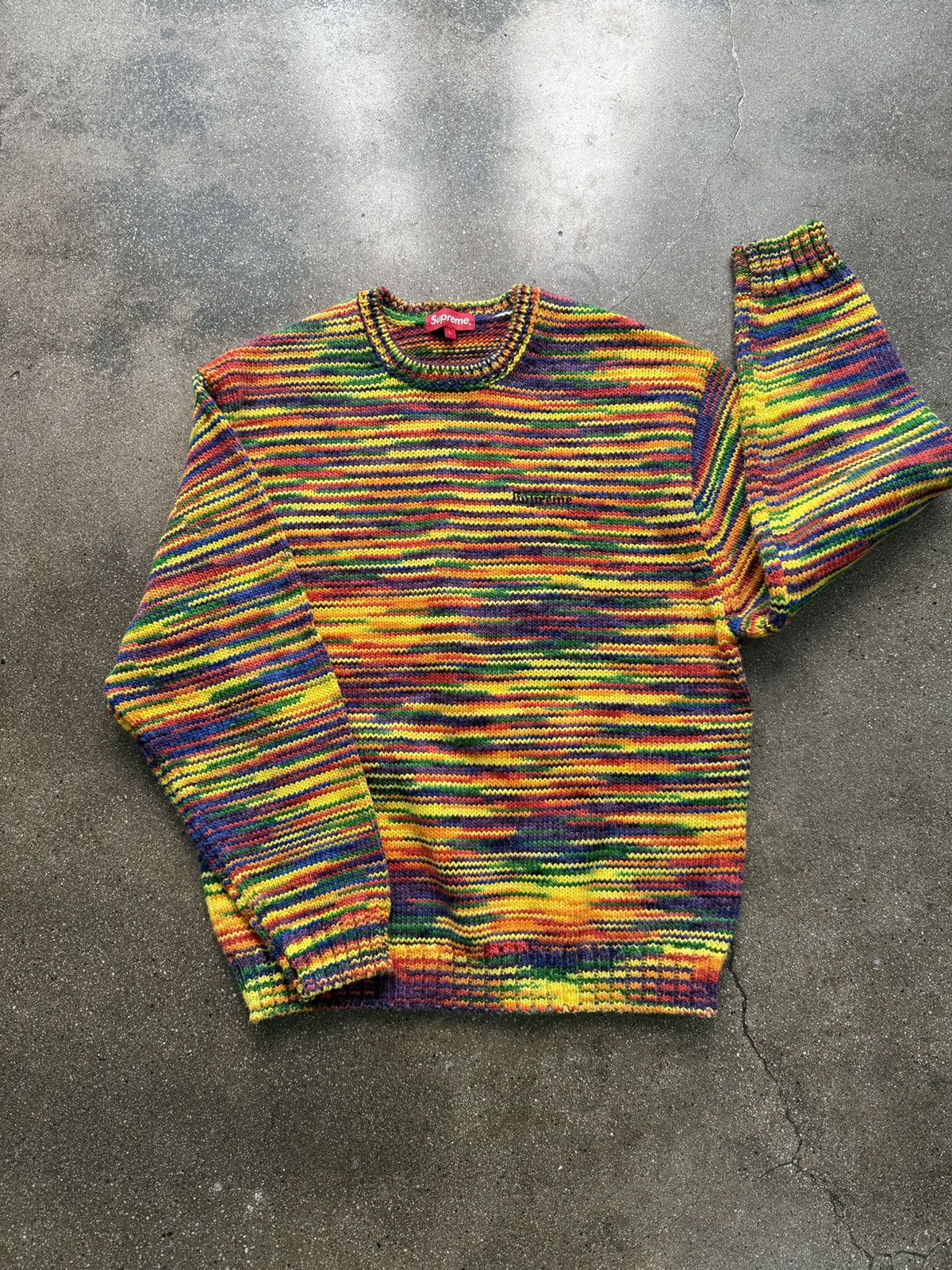 Supreme Static Sweater (FW20) - $158