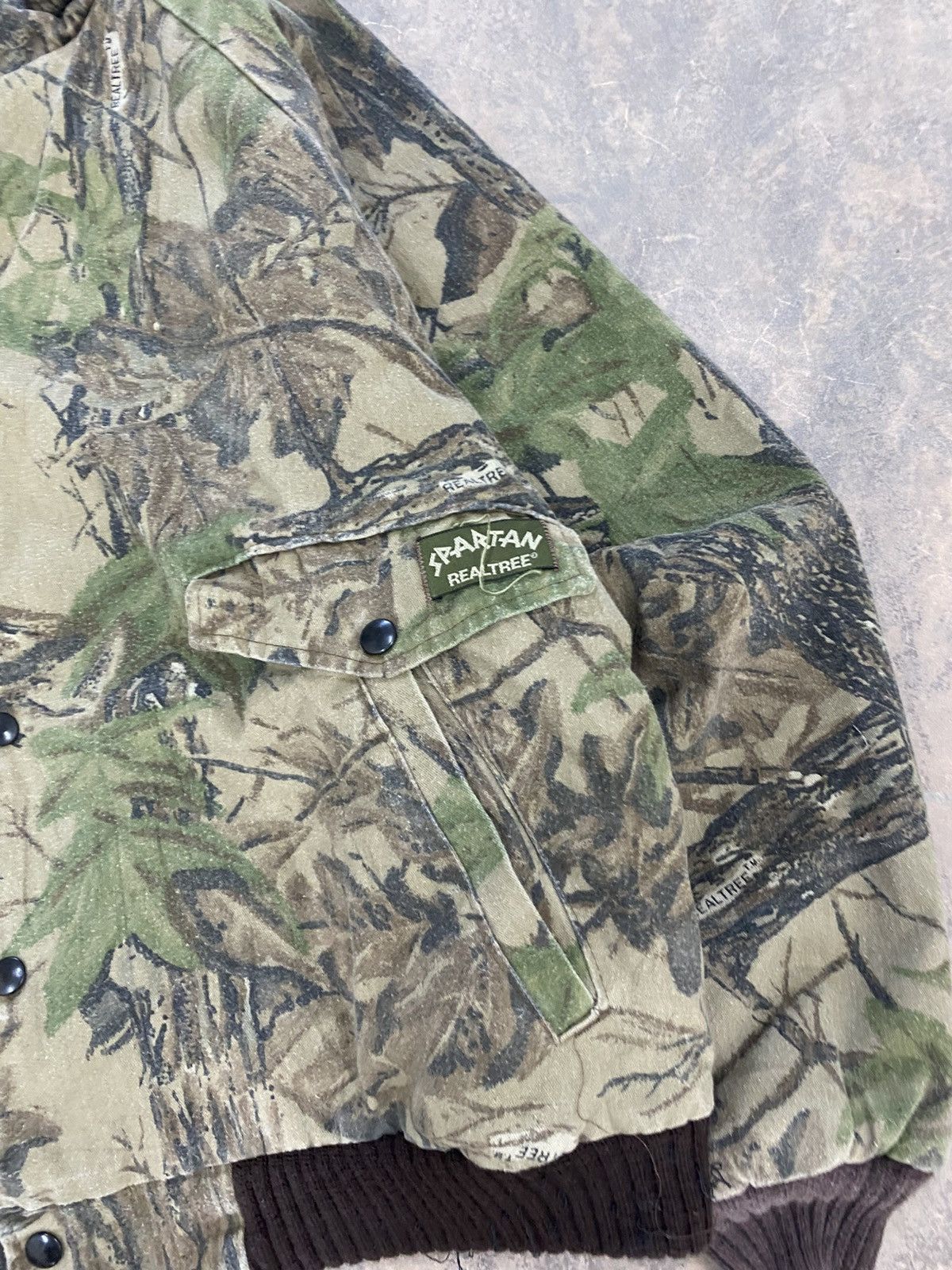 Realtree Spartan Realtree Hunting Jacket 90s Camo Lgb Military Size US L / EU 52-54 / 3 - 5 Thumbnail