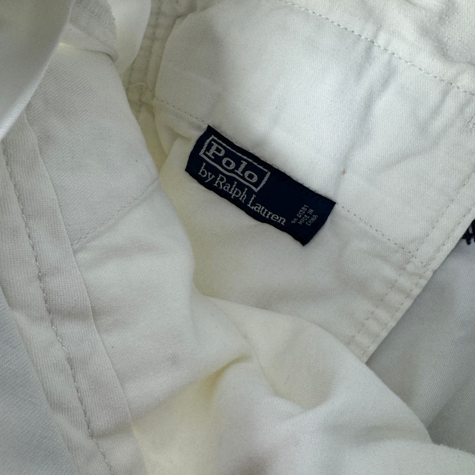 Polo Ralph Lauren Polo Ralph Lauren White Embroidered Anchor Shorts Mens 40 Size US 40 / EU 56 - 2 Thumbnail