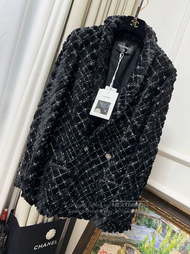Chanel Chanel 22b autumn and winter preview black diamond checker Size XS / US 0-2 / IT 36-38 - 1 Thumbnail