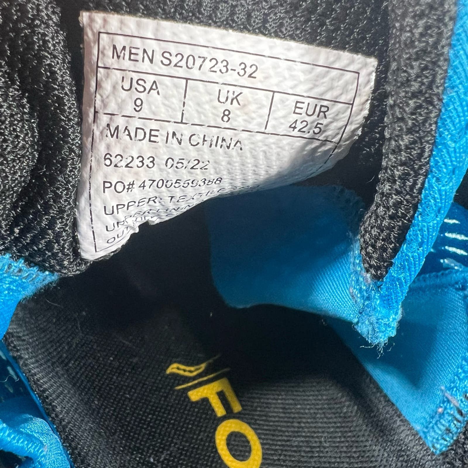 Saucony kinvara 13 blue Mens 9