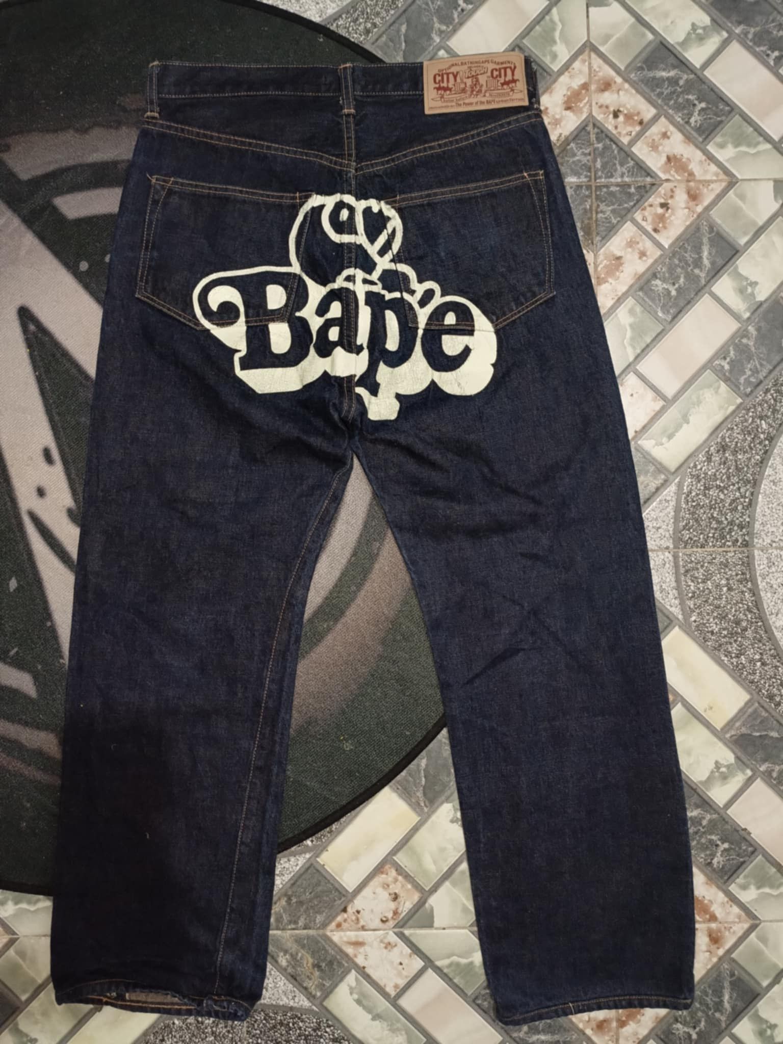Bape Milo On Bape Denim Size US 32 / EU 48 - 1 Thumbnail