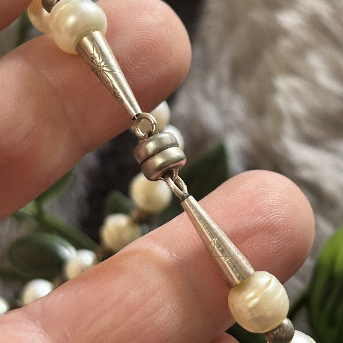 Vintage Vintage handmade genuine freshwater pearl necklace Size ONE SIZE - 6 Thumbnail