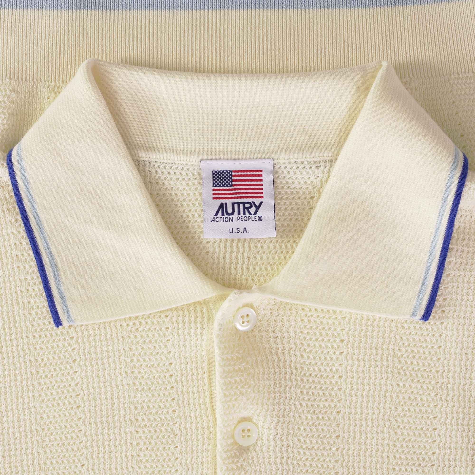 o1y1224 Logo Polo Shirt in Ivory