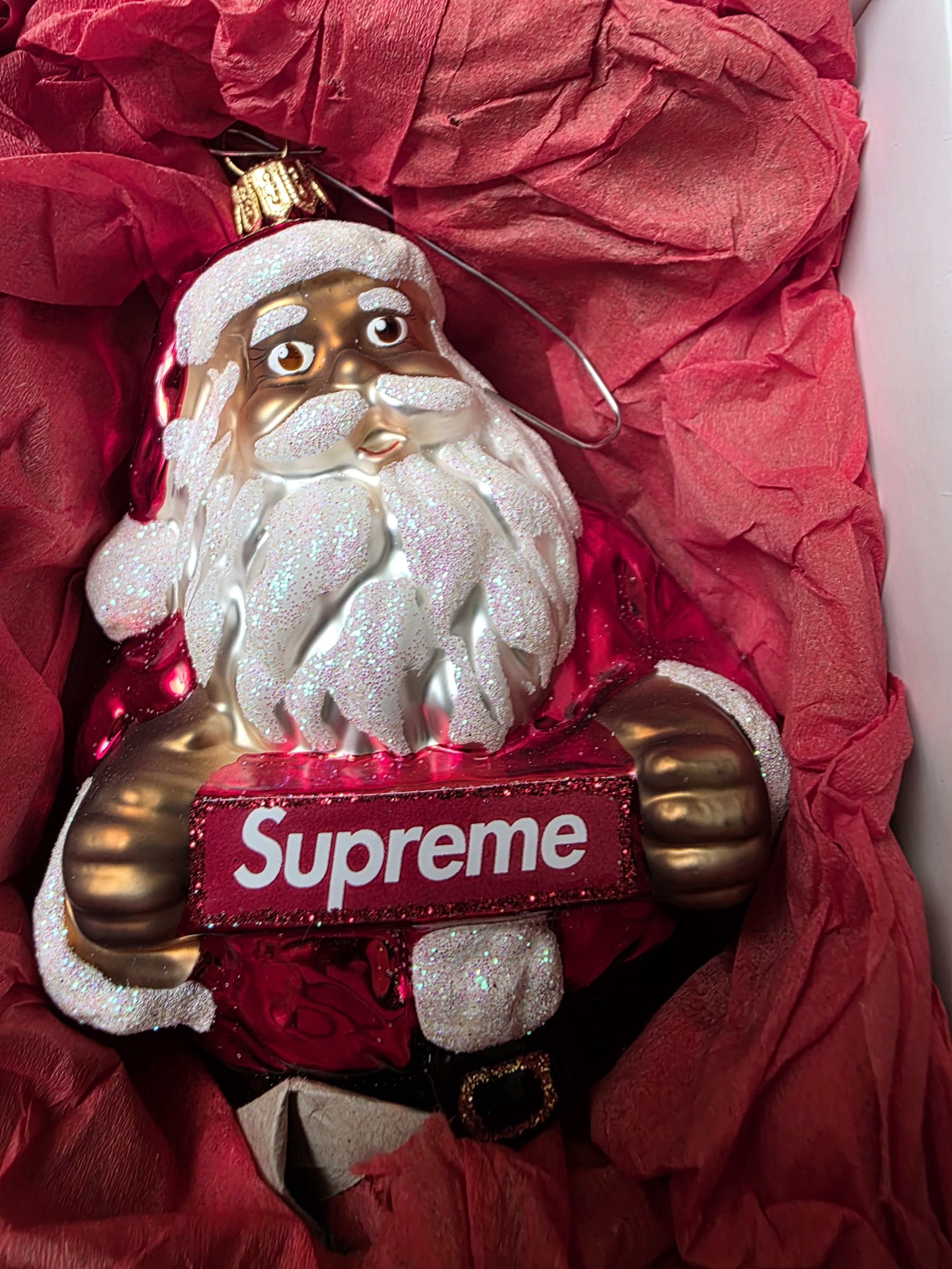 Supreme Supreme Santa Christmas Ornament Fw18 Red 2018 Size ONE SIZE - 8 Thumbnail
