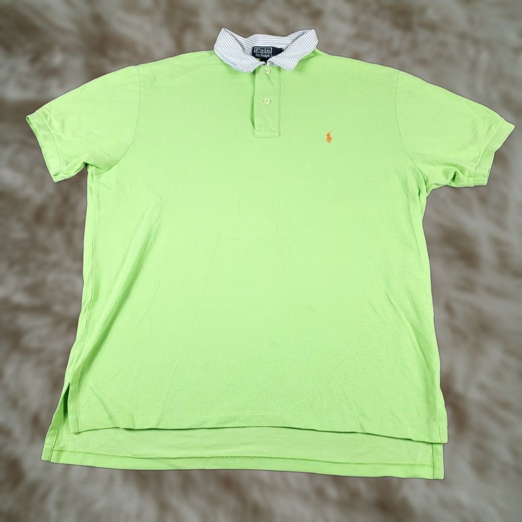 Ralph Lauren Ralph Lauren Polo Shirt Mens Large Brown Solid Short Sleeve Size US L / EU 52-54 / 3 - 1 Thumbnail