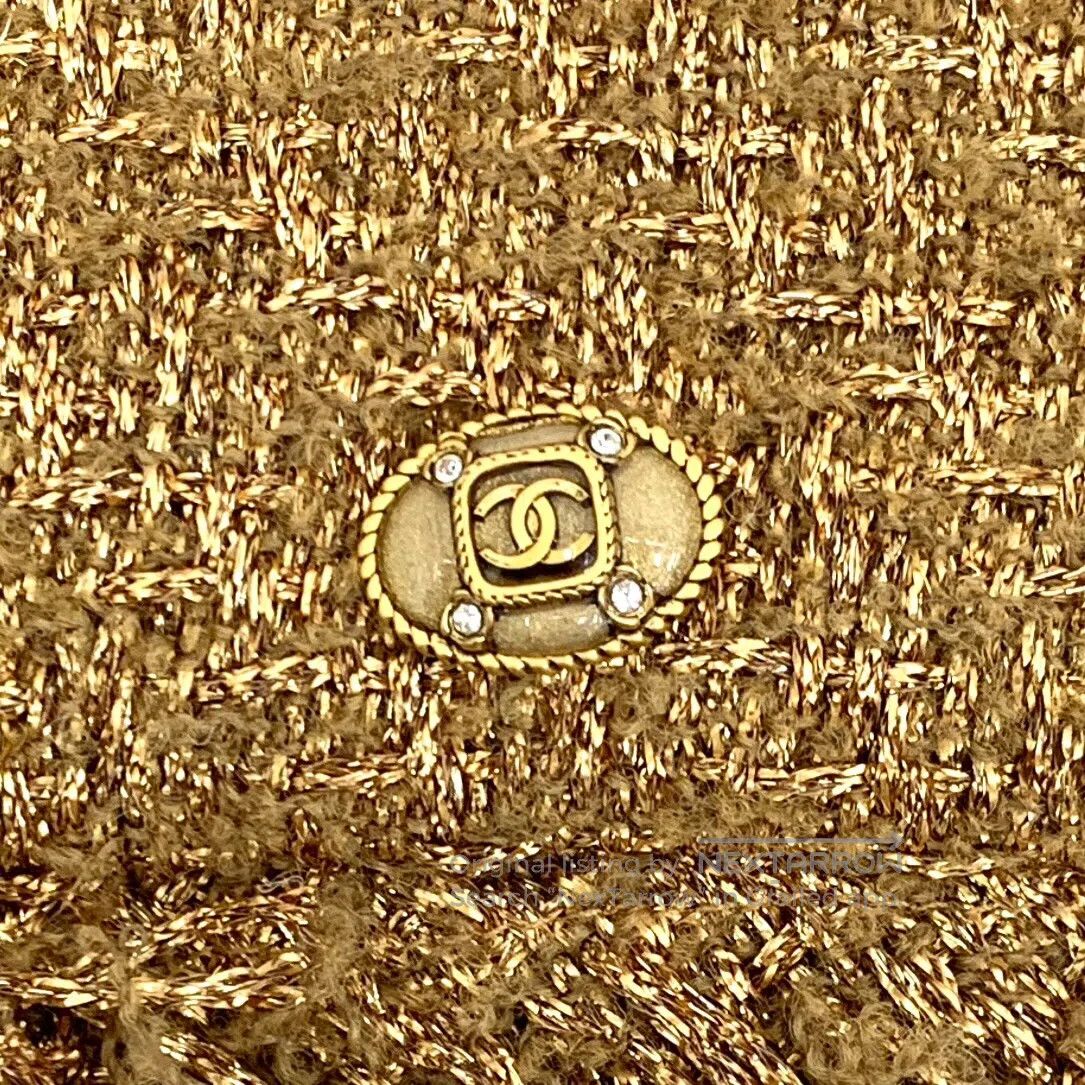 Chanel Chanel Color Woven Tweed Fringe Design Casual Skirt| Size 37" - 5 Thumbnail