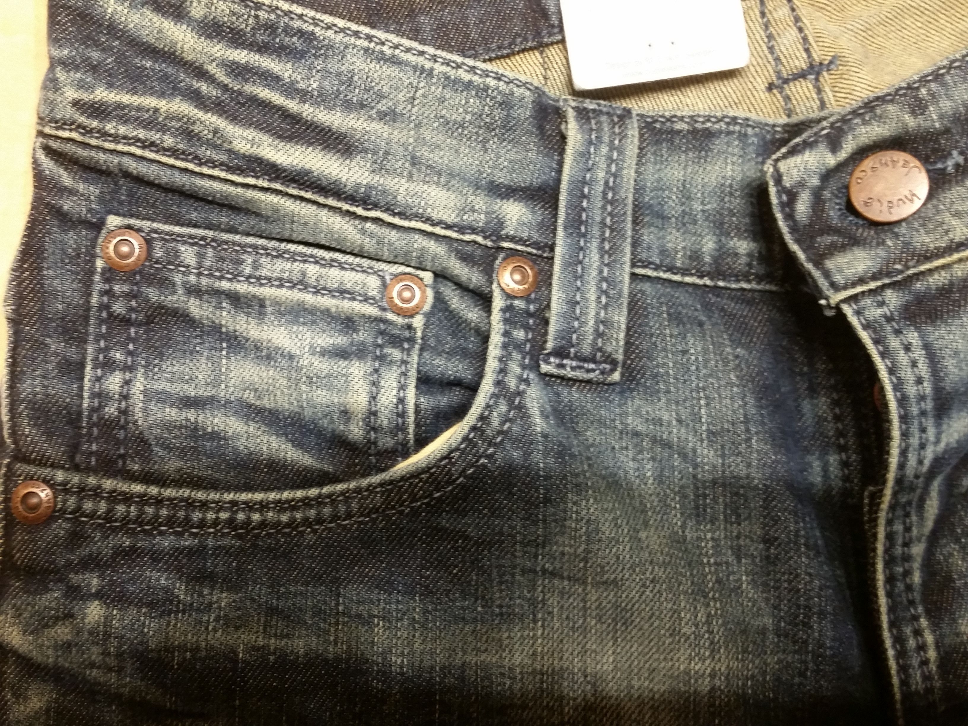 Nudie Jeans $280 Organic Cotton Nudie Grim Tim slim w28 l34 w29 w30 l36 Size US 30 / EU 46 - 10 Thumbnail