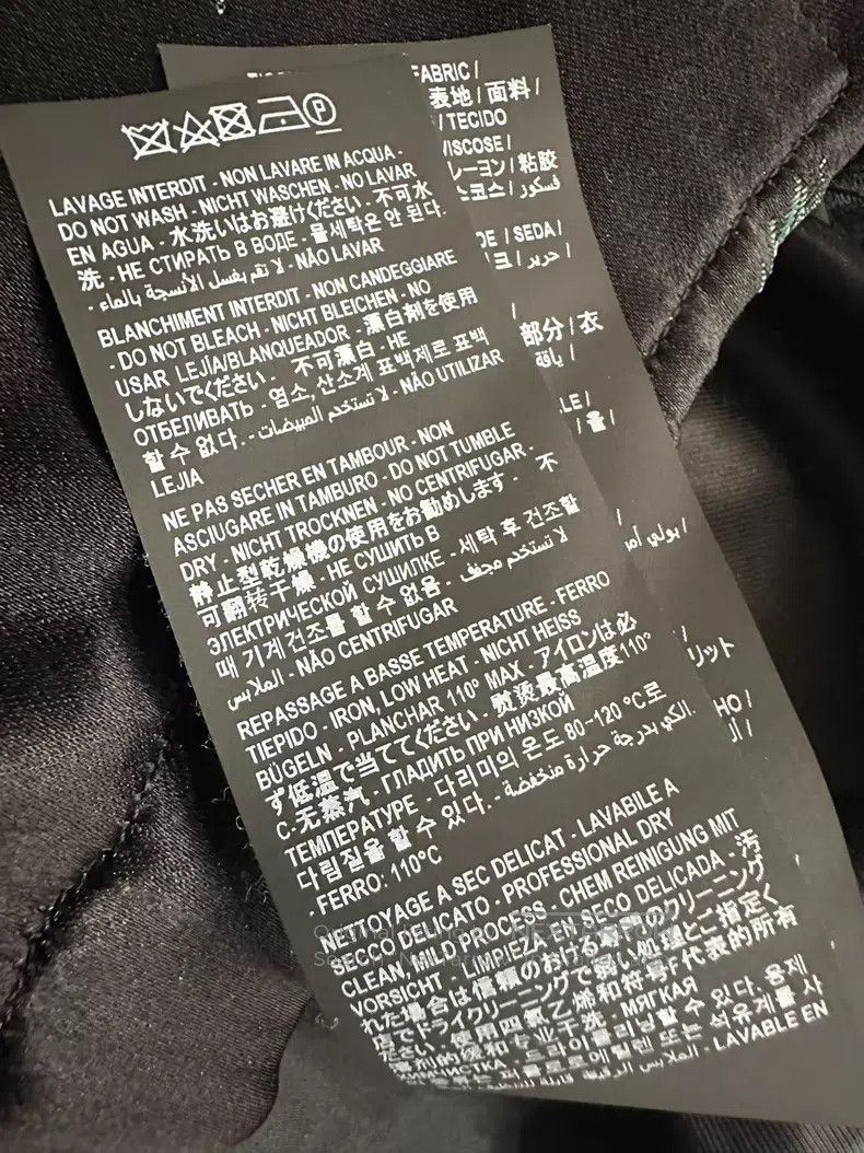 Saint Laurent Paris Saint Laurent Paris Palm satin jacquard jacket baseball su Size XS / US 0-2 / IT 36-38 - 7 Thumbnail