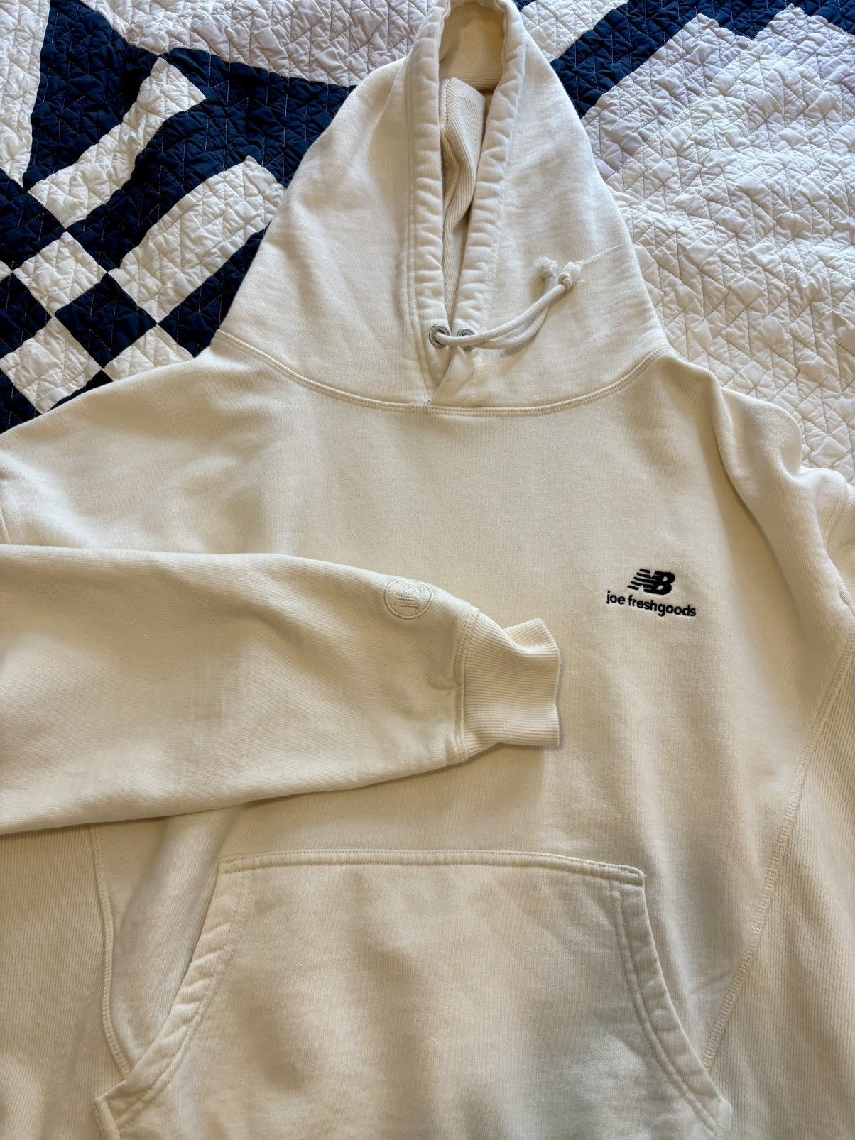 Joe Freshgoods × New Balance Joe Freshgoods NB “Inside Voices” Hoodie Cream Size S Size US S / EU 44-46 / 1 - 9 Thumbnail