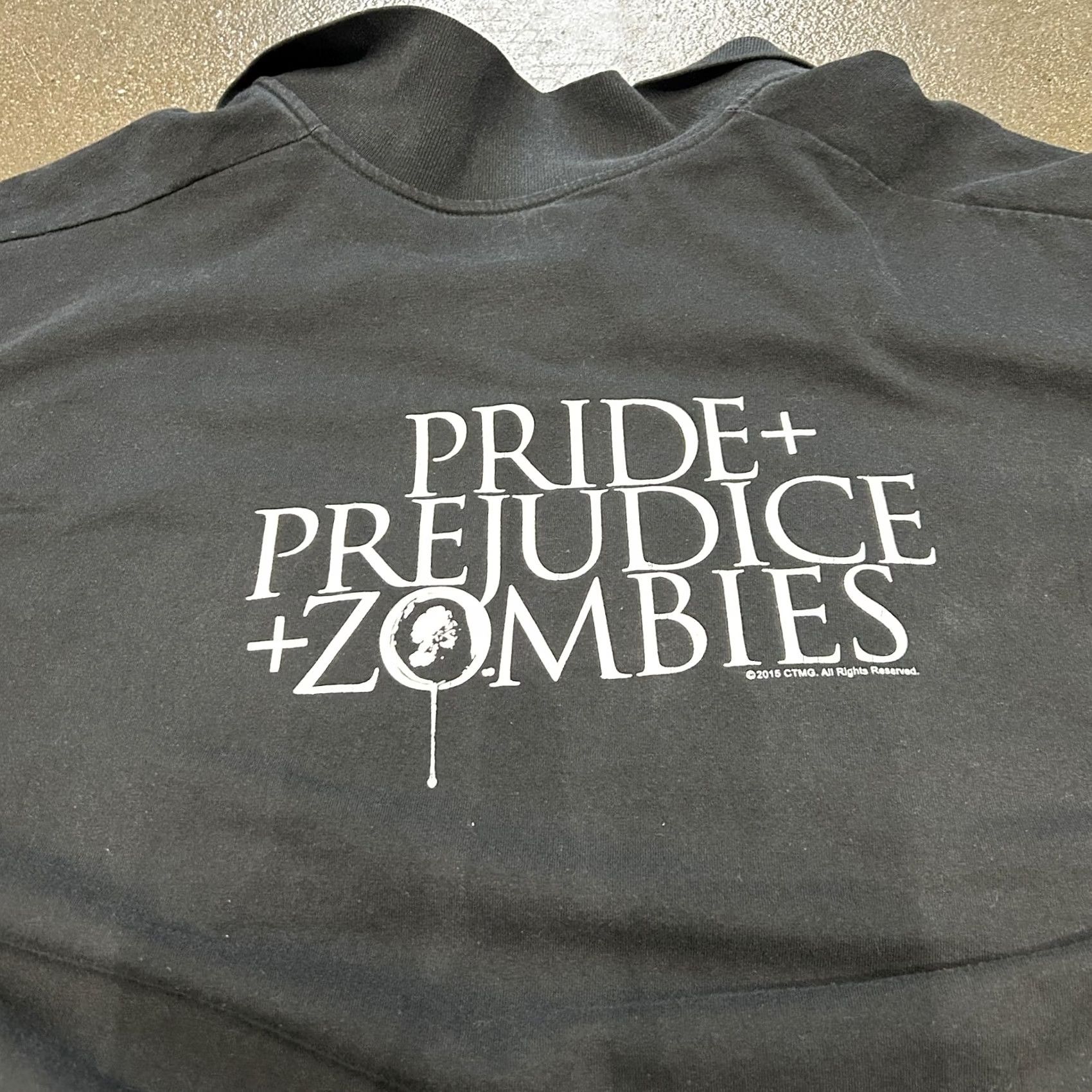 Gildan Gildan Polo Shirt Mens 2XL Black Cinemark Pride Prejudice Zombies DryBlend Movie Polo Shirt Short Sleeve Mens 2XL Black Size US XXL / EU 58 / 5 - 4 Thumbnail