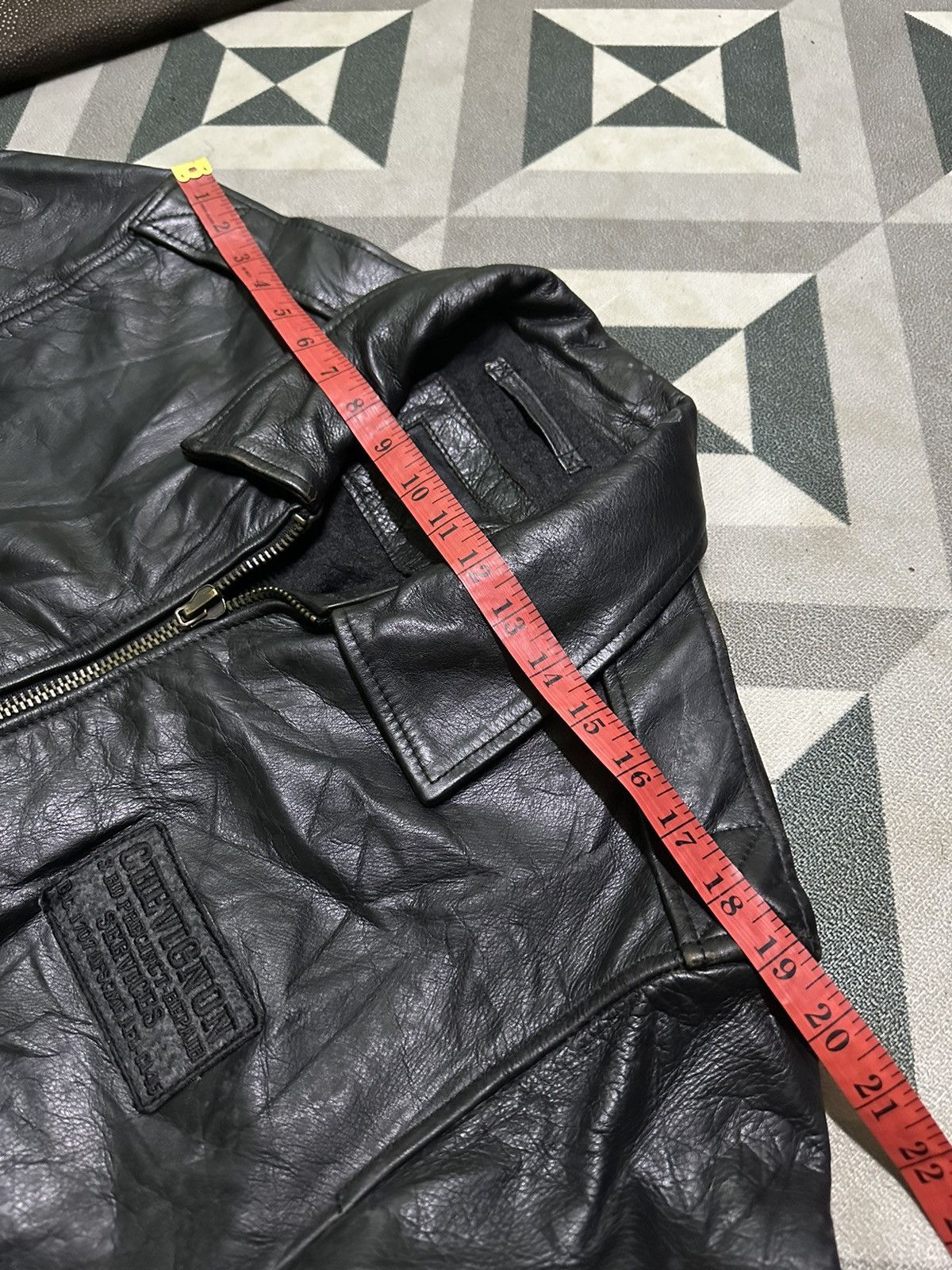 Chevignon × Vintage Chevignon leather jacket Size US L / EU 52-54 / 3 - 14 Thumbnail