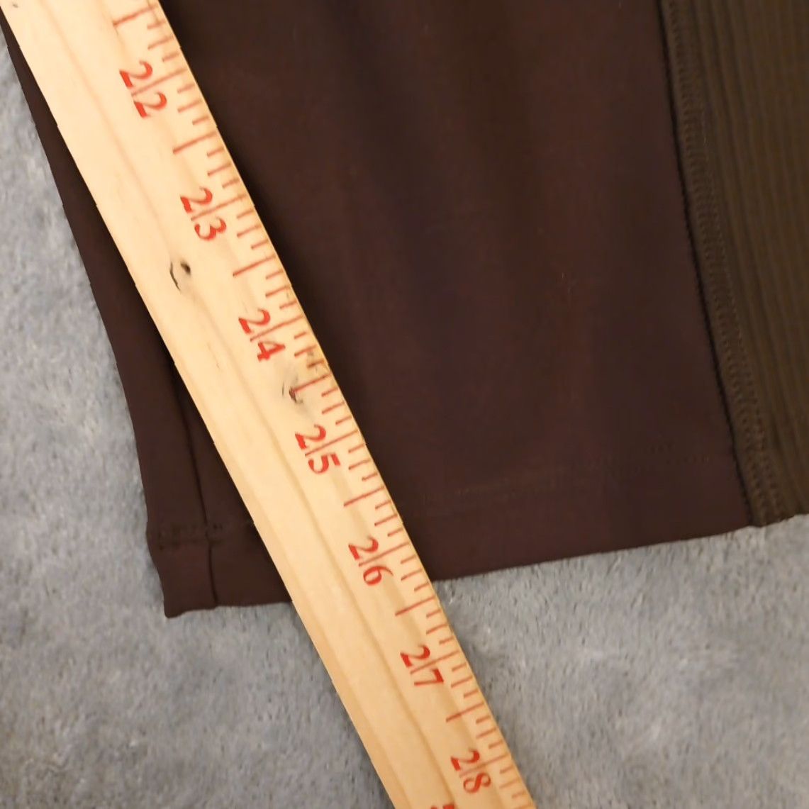 Old Navy Old Navy Powersoft Ankle Pants Womens Large Brown Pull On Pockets 30x26 Size 36" / US 14 / IT 50 - 5 Thumbnail
