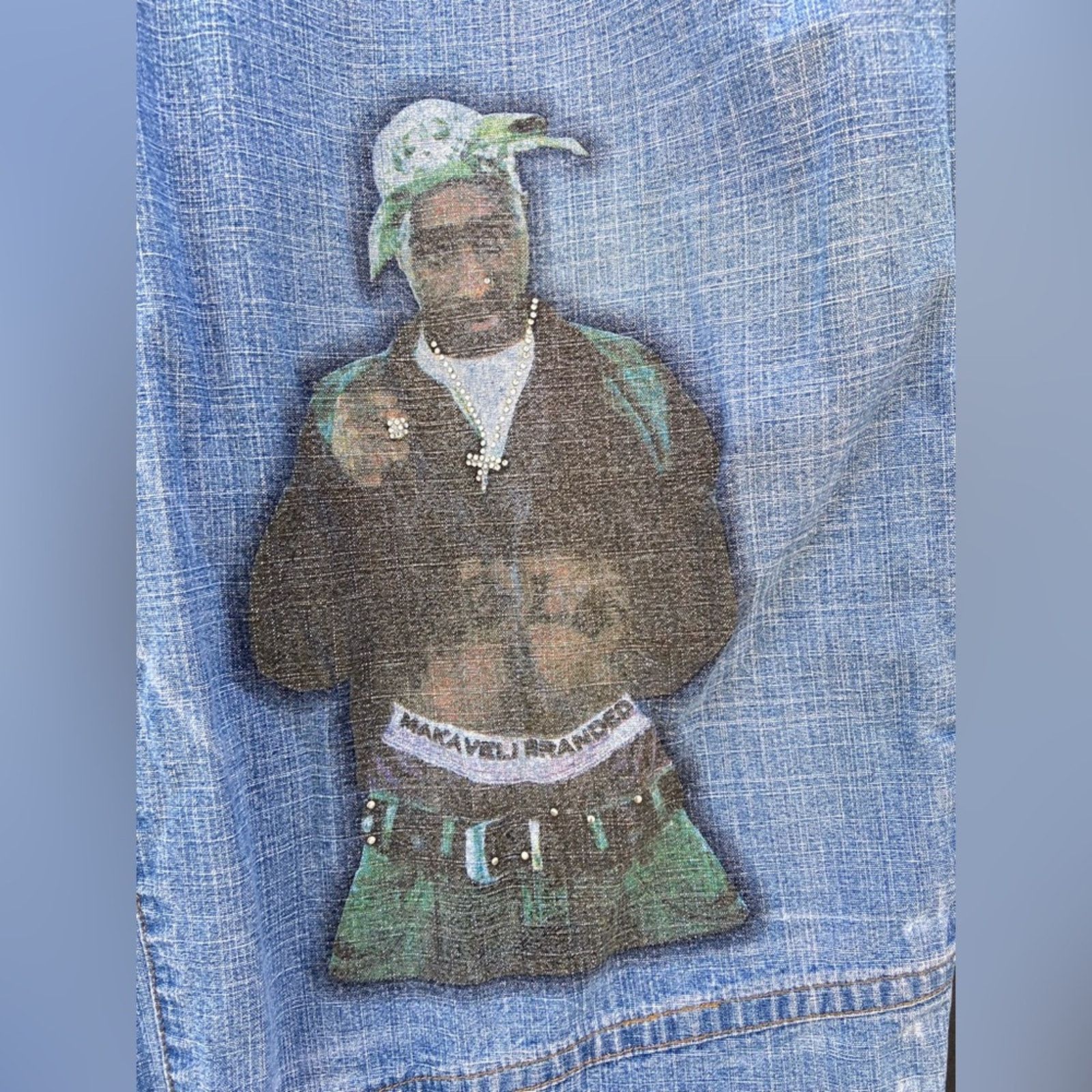 Makaveli RARE vintage Tupac jeans— Makaveli brand Size US 36 / EU 52 - 3 Thumbnail