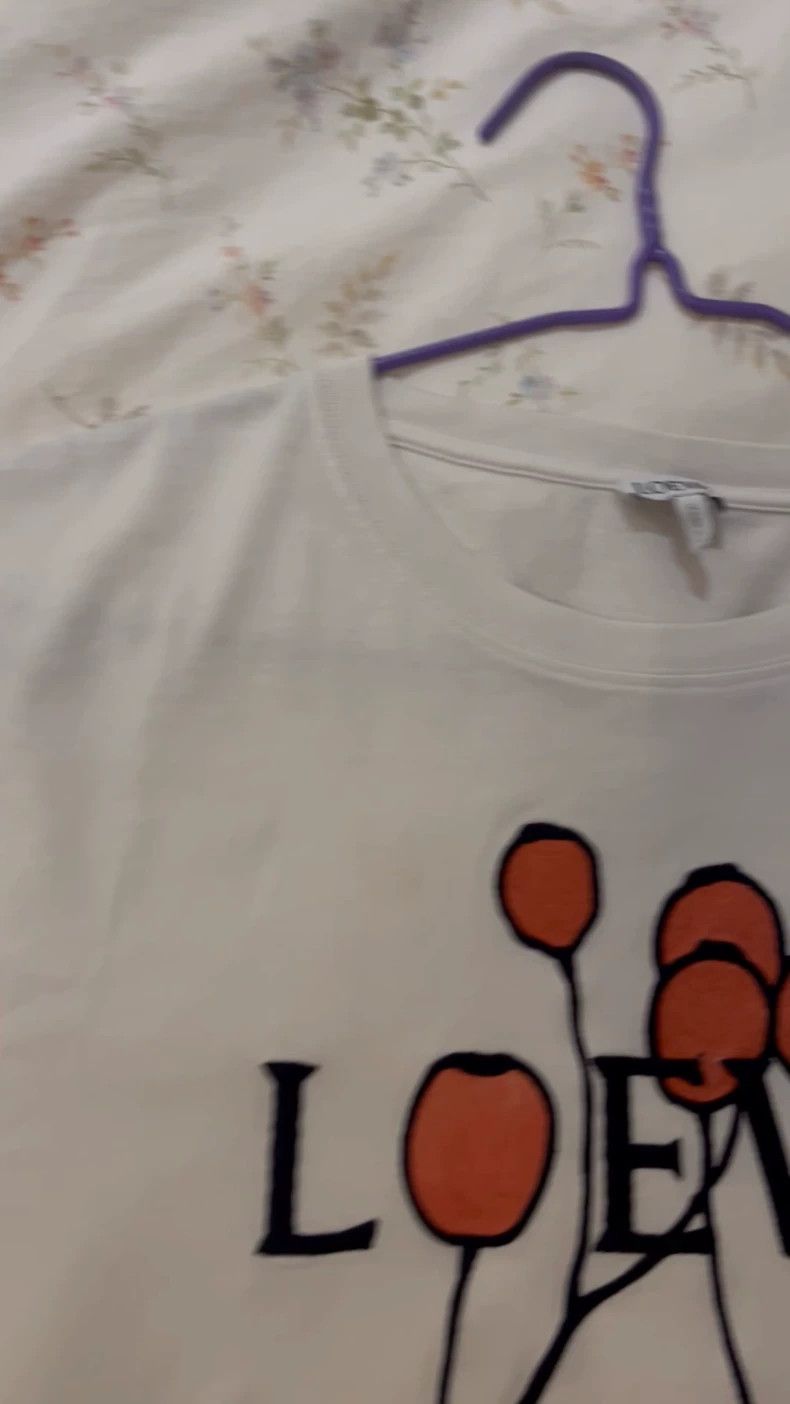 Loewe LOEWE White T-shirt Size US M / EU 48-50 / 2 - 1 Thumbnail