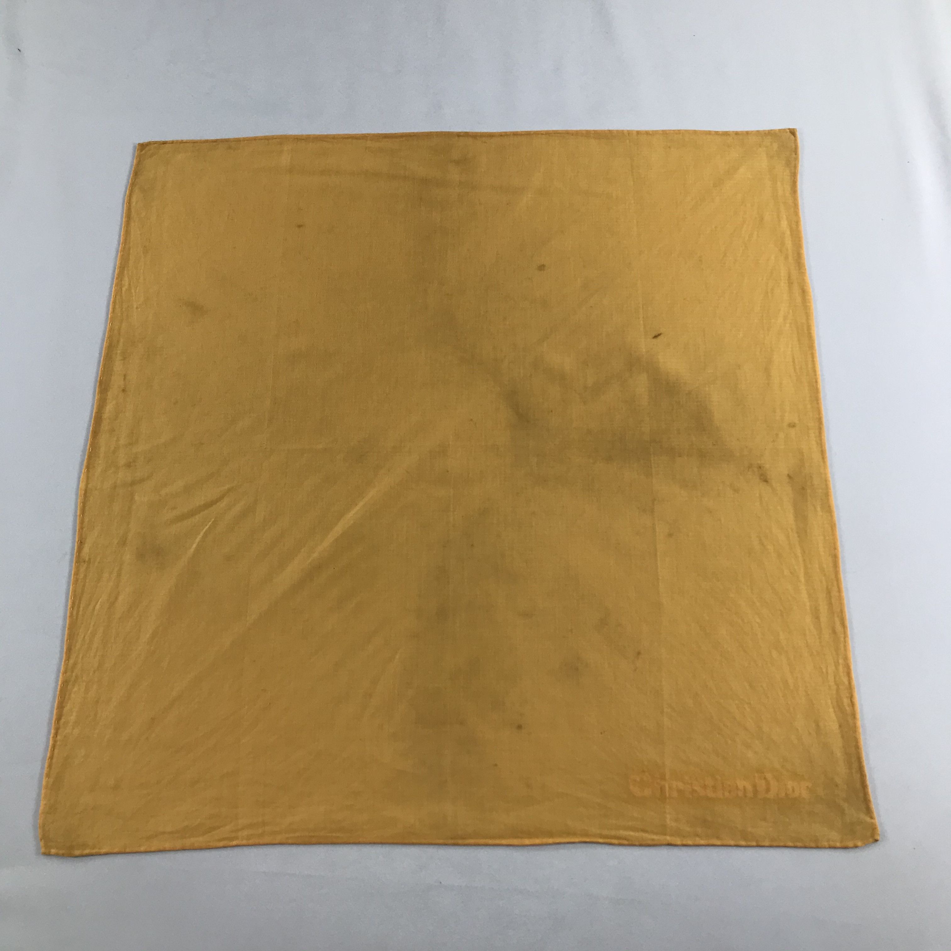 Christian Dior Monsieur Christian Dior Handkerchief Bandana Neckerchief H697 Size ONE SIZE - 2 Thumbnail