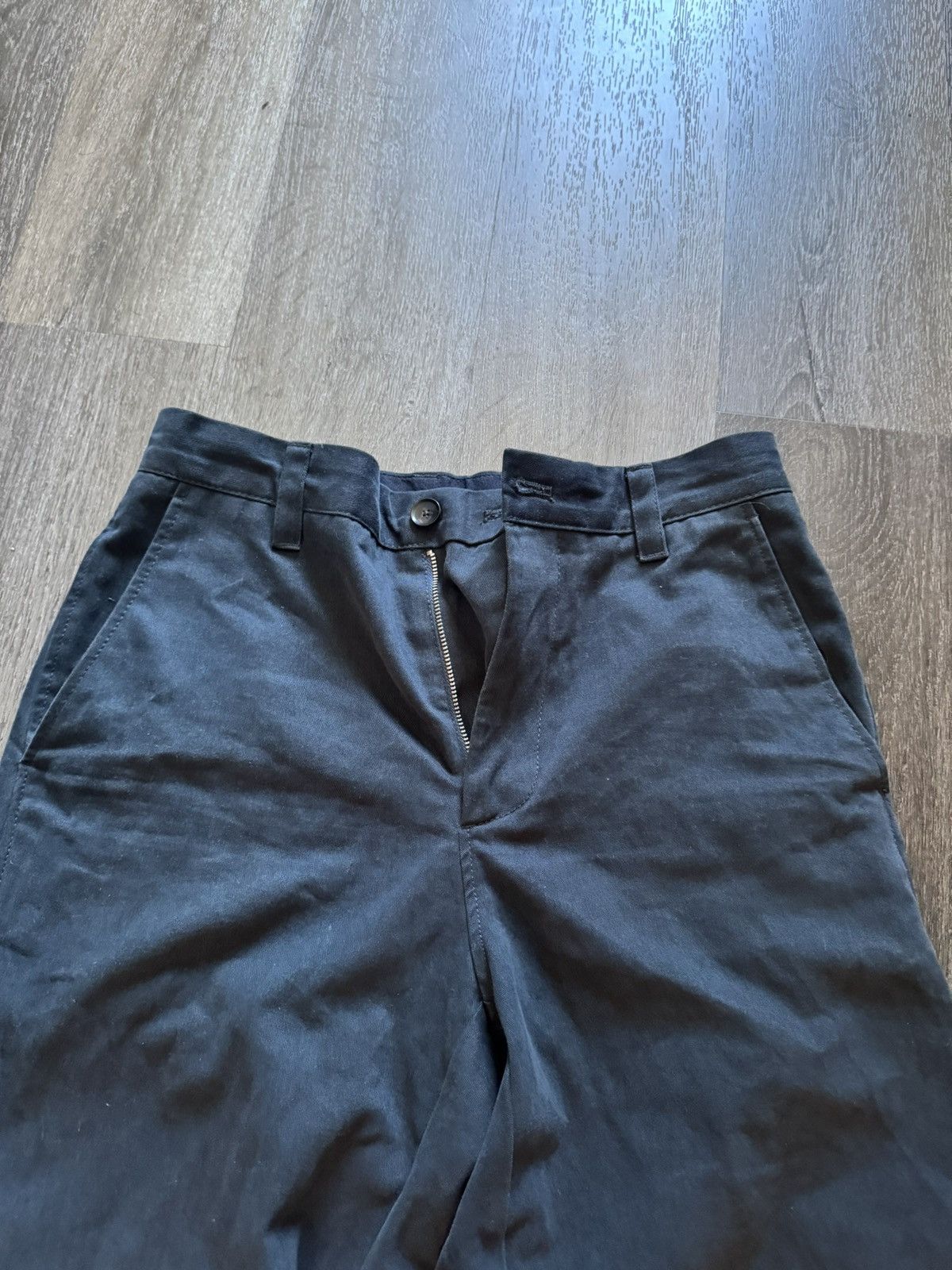 Zara Zara Men's Dark Blue Chinos 29x31 Size US 29 - 2 Thumbnail