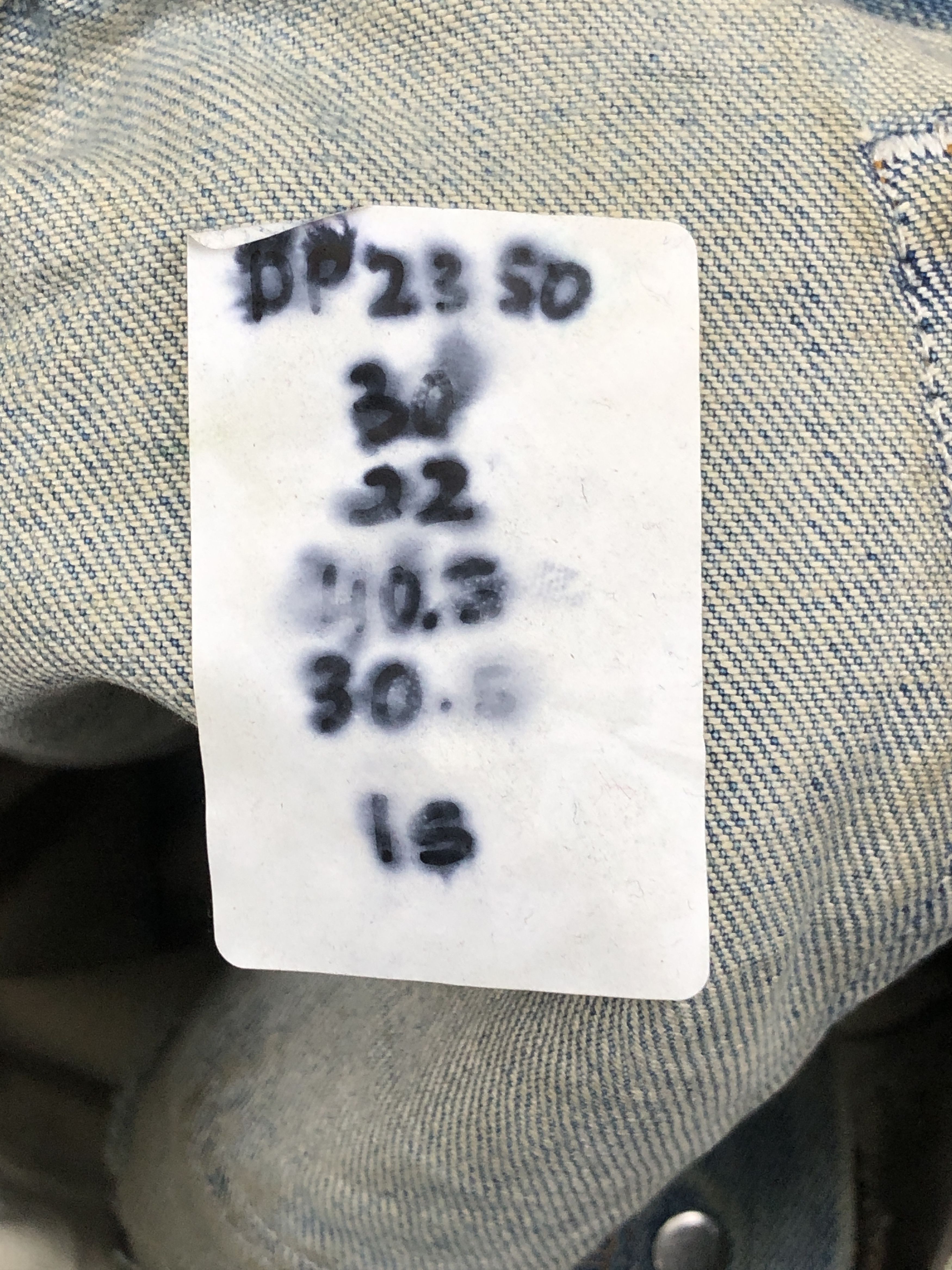 Levi's Distressed Vintage Levis 501 Dirty Jeans DP2350 Size US 30 / EU 46 - 15 Thumbnail