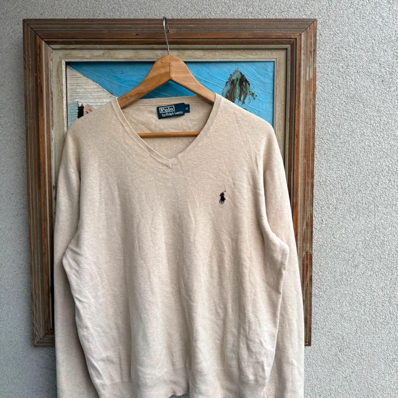 Polo Ralph Lauren Ralph Lauren Sweater V neck Jumper Size US L / EU 52-54 / 3 - 3 Thumbnail