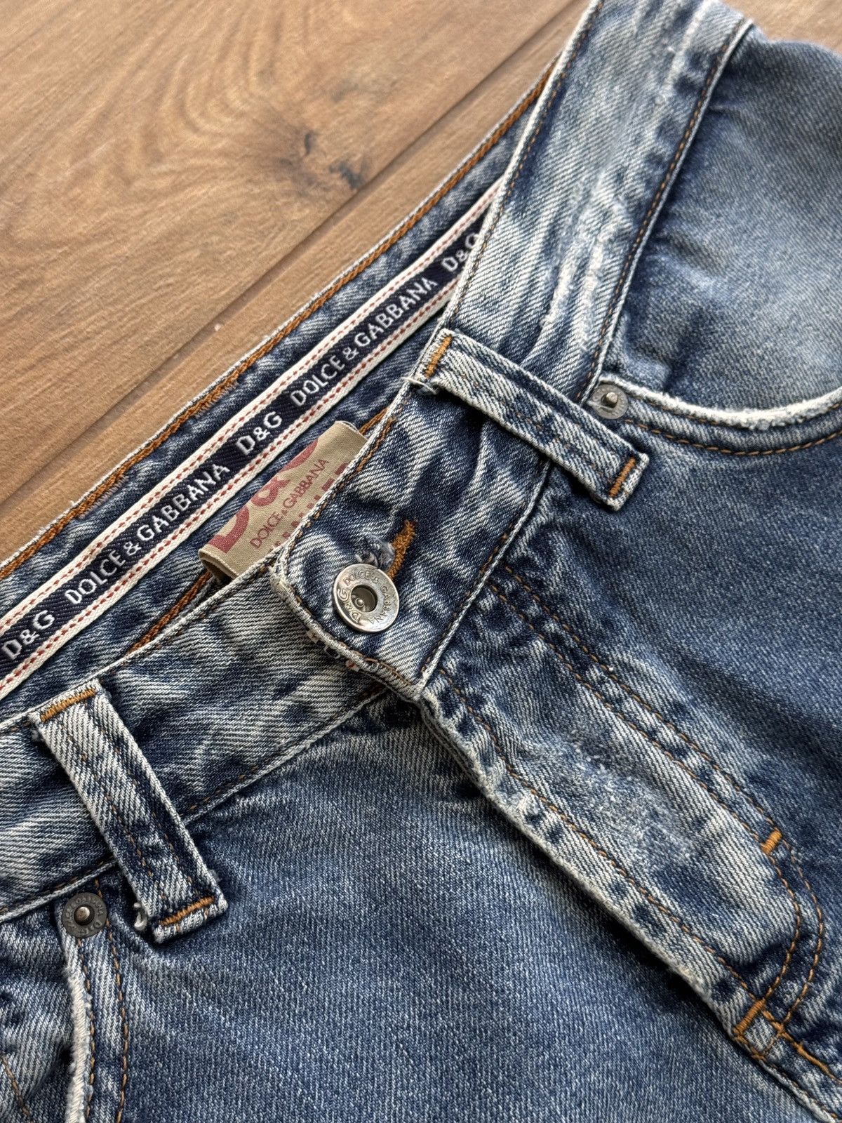 Dolce & Gabbana × Vintage Vintage Dolce & Gabbana Winner Luxury Japanese Denim Jeans Size US 31 - 16 Thumbnail