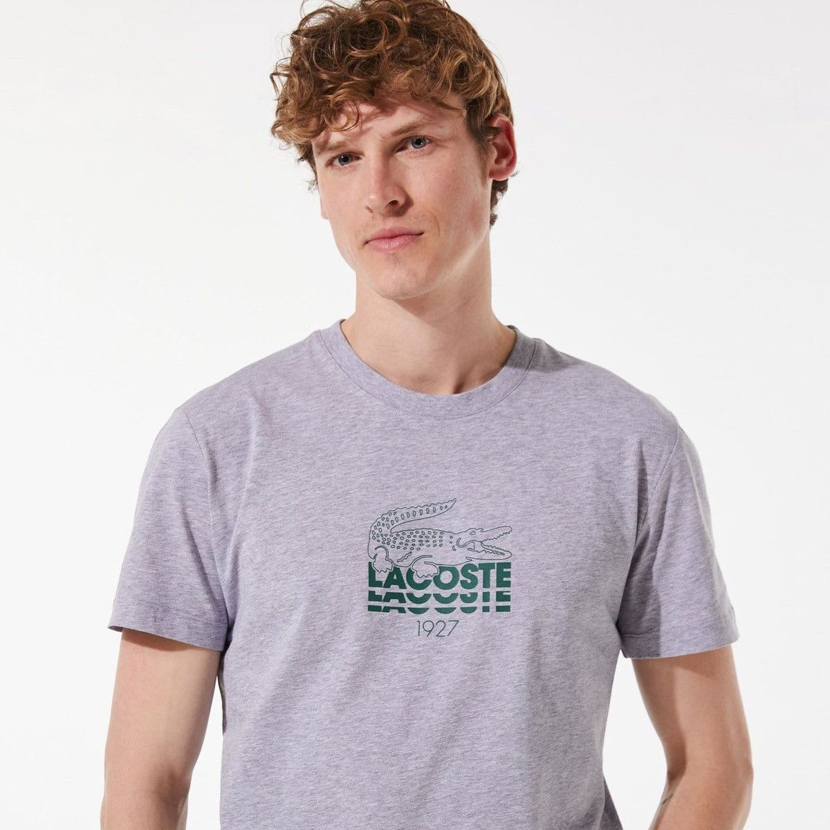 Lacoste 🇫🇷 Lacoste Regular Fit T-Shirt Made in France Rare Size US XXL / EU 58 / 5 - 2 Thumbnail