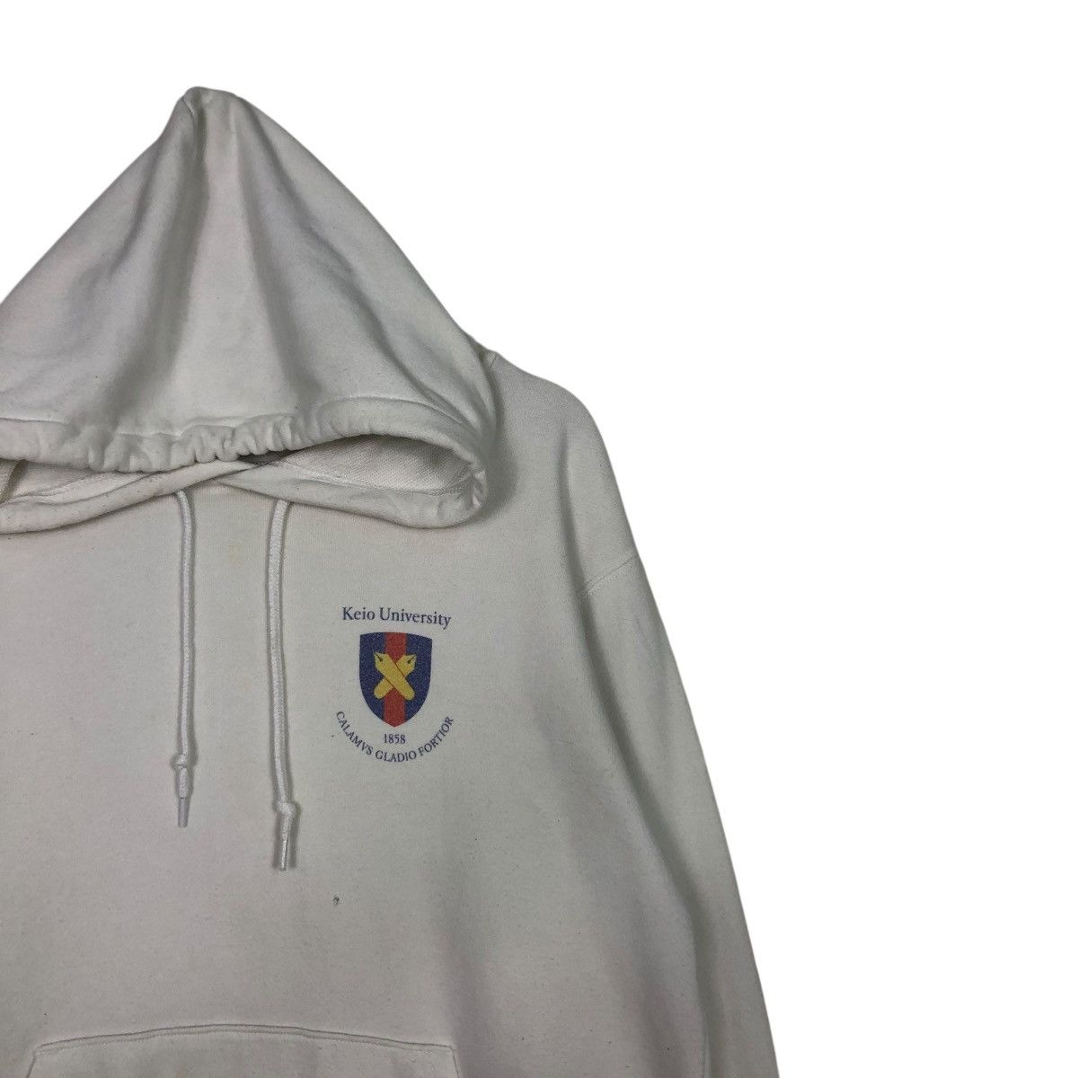 Vintage 🔥VINTAGE HOODIE PULL OVER KEIO UNIVERSITY 1858 BIG LOGO Size US M / EU 48-50 / 2 - 7 Thumbnail