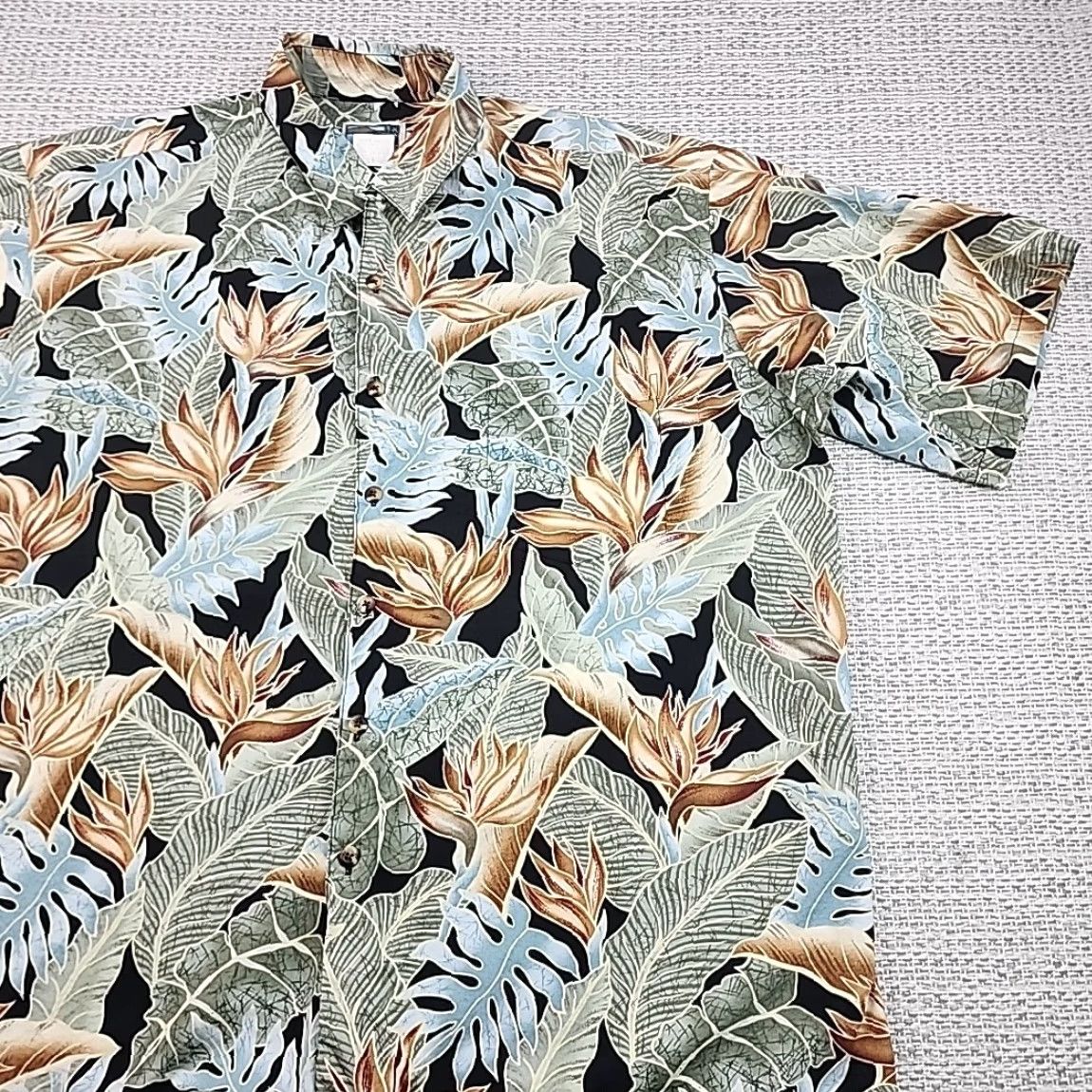 ALOHAS VINTAGE Cooke Street Honolulu Hawaiian Shirt Mens 2XL Cotton Lawn Aloha Floral Casual Size US XXL / EU 58 / 5 - 2 Thumbnail
