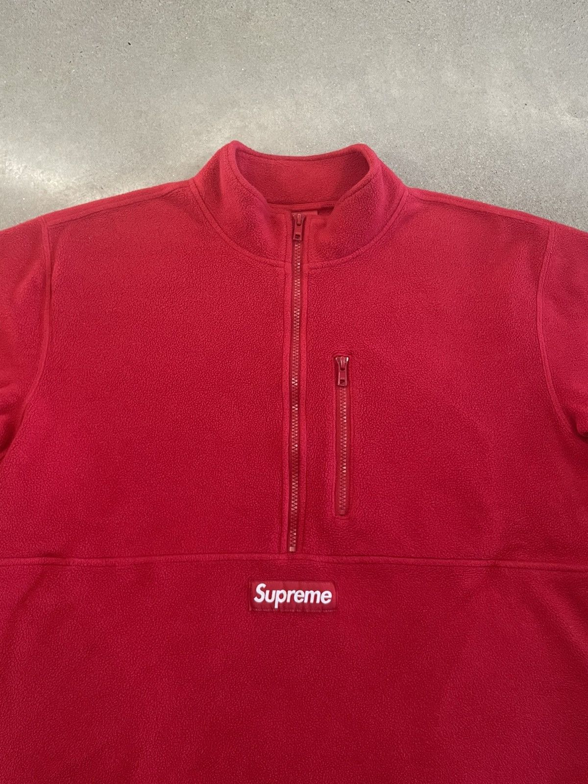Polartec MINT: F/W 2020 Supreme x Polartec Fleece Half-Zip Pullover Size US L / EU 52-54 / 3 - 4 Thumbnail