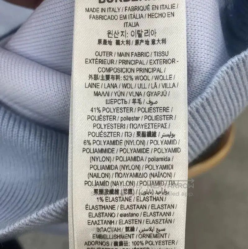 Burberry Burberry Blue Women's Jacket Size M. Size M / US 6-8 / IT 42-44 - 4 Thumbnail