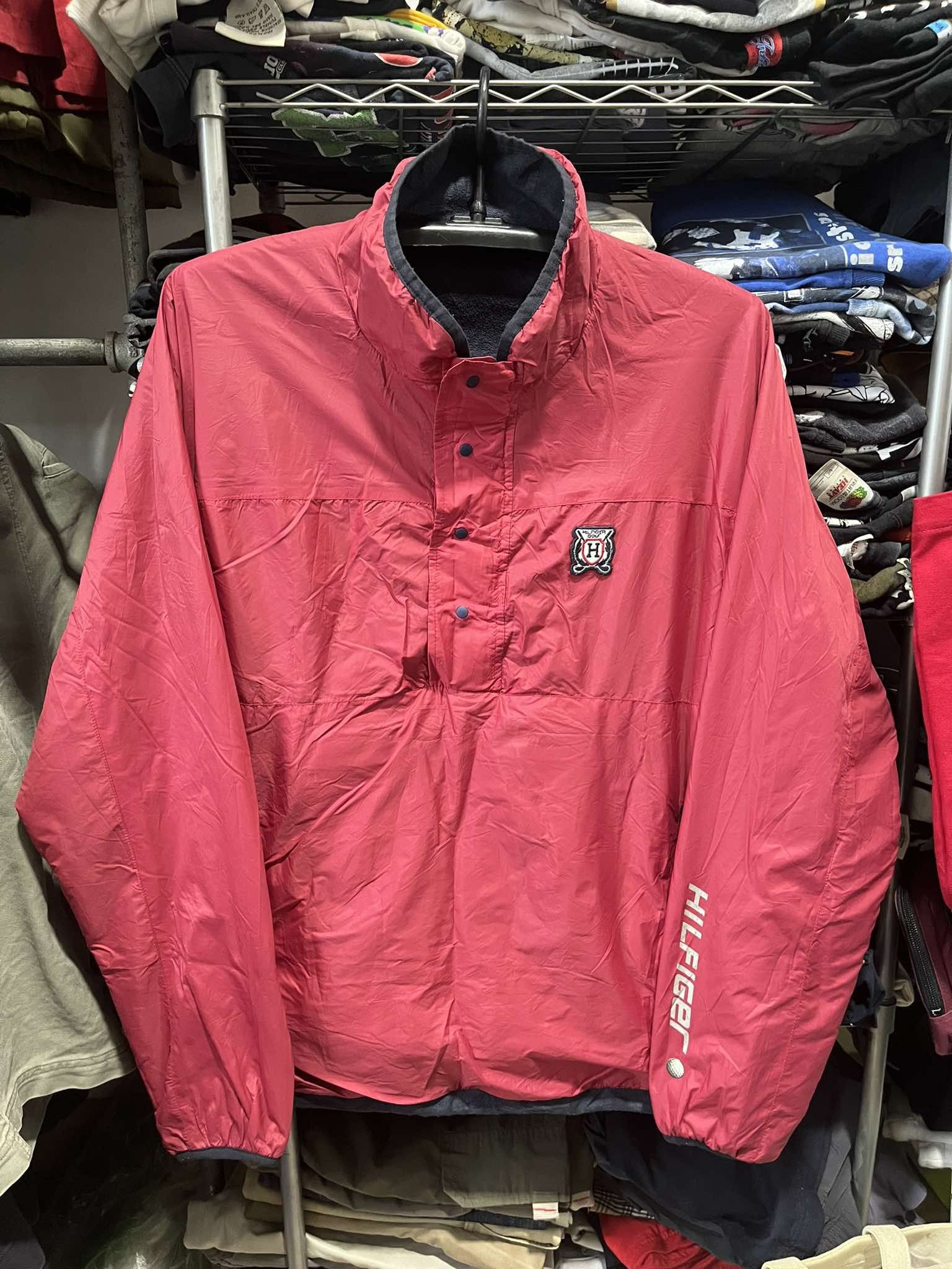 Tommy Hilfiger × Vintage Tommy Hilfiger Golf Half-Zip Jacket Logo 00s Size US L / EU 52-54 / 3 - 1 Thumbnail