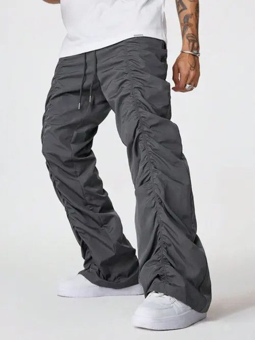 Japanese Brand × Vintage Straight Leg Casual Central Cee Sweatpants Size US 34 / EU 50 - 1 Thumbnail