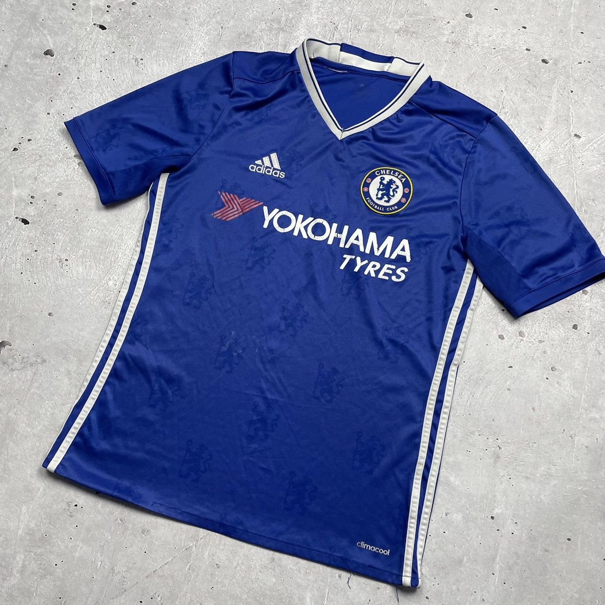 Adidas × Vintage Adidas Chelsea Yokohama 2016-17 Home Shirt Blue Size US M / EU 48-50 / 2 - 2 Thumbnail
