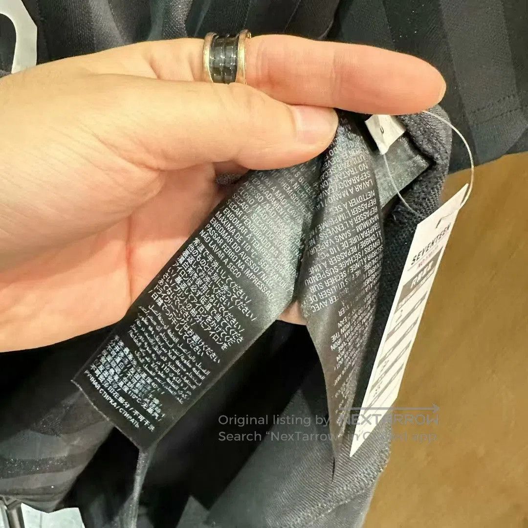 Balenciaga balenciaga x adidas black striped soccer jersey. Size US M / EU 48-50 / 2 - 5 Thumbnail