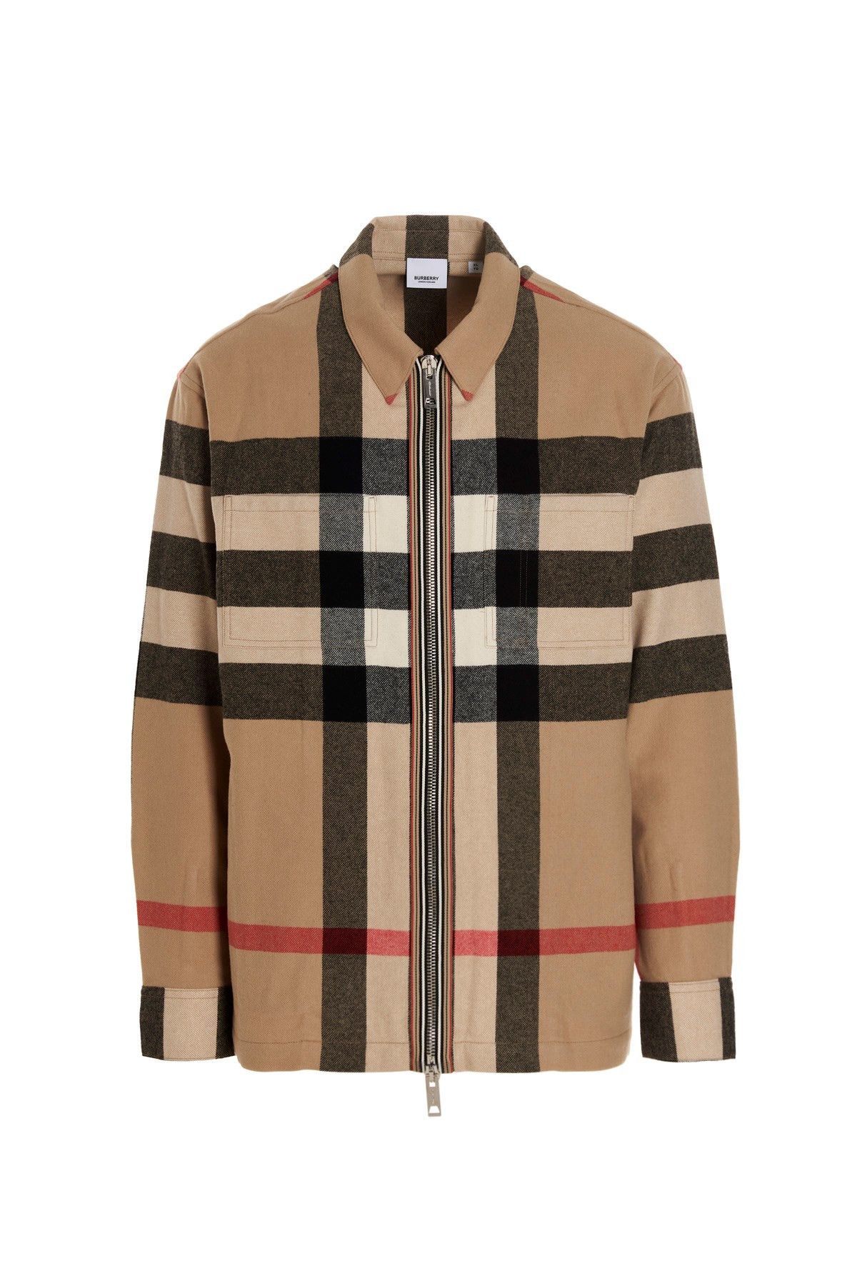 Image of Burberry 'hague’ Overshirt, Men's (Size Small)